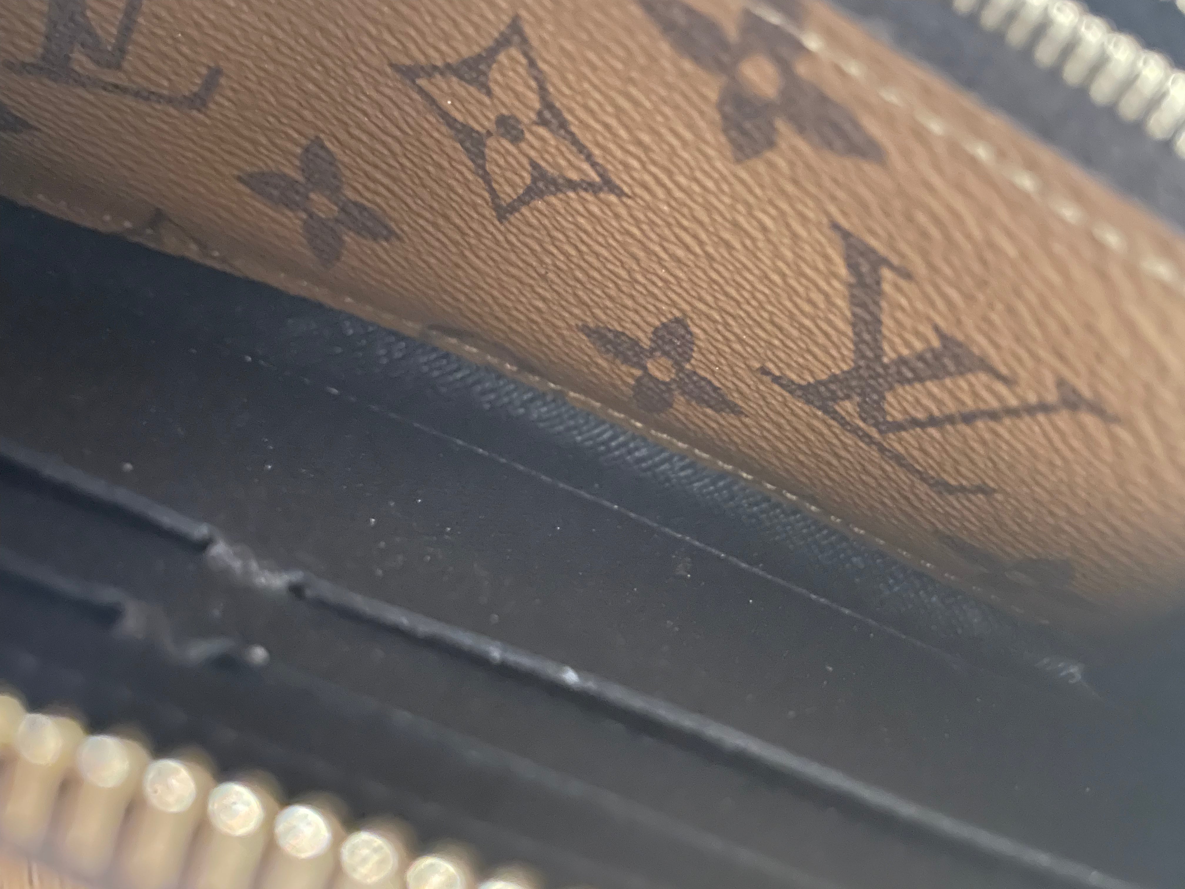 LOUIS VUITTON/Long Wallet/Monogram/Leather/CML/REVERSE CLEMENCE view 3