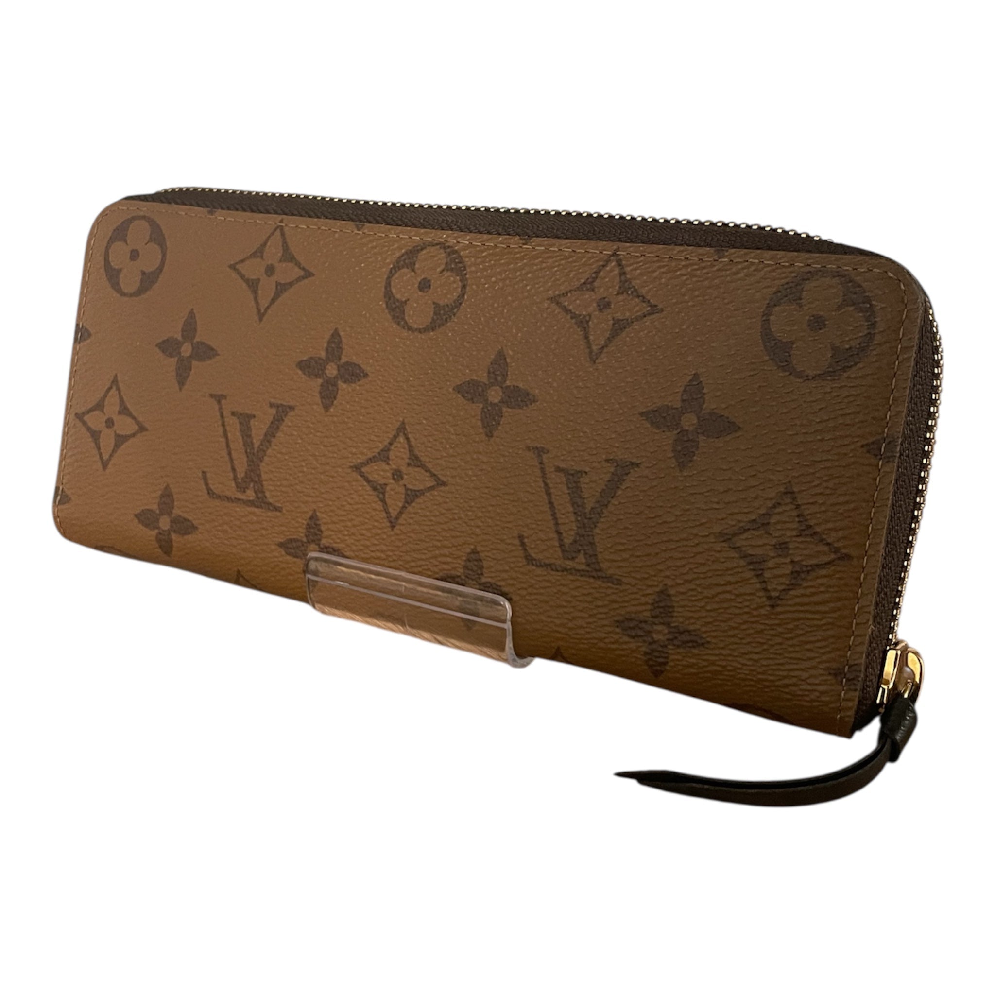 LOUIS VUITTON/Long Wallet/Monogram/Leather/CML/REVERSE CLEMENCE view 1