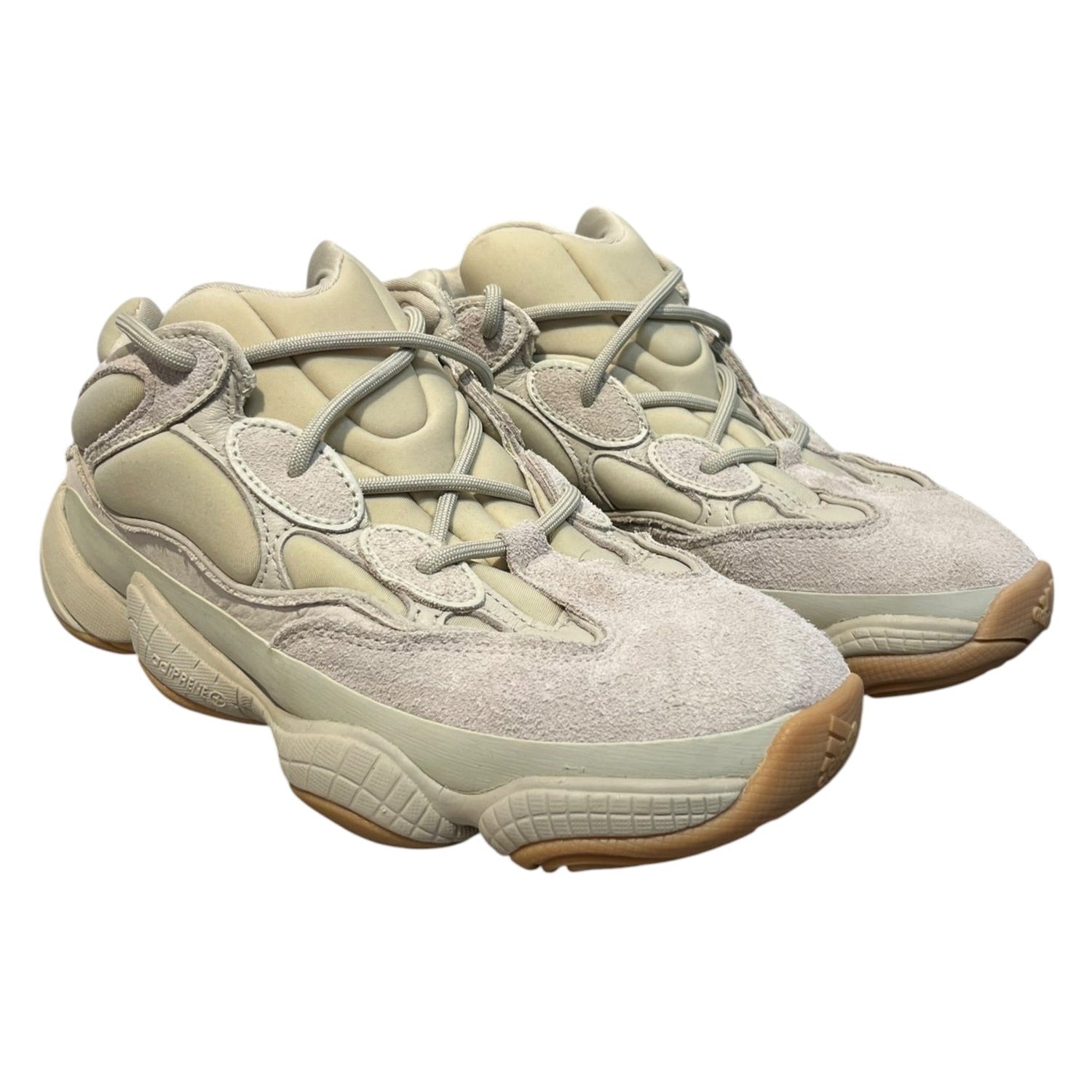 YEEZY/Low-Sneakers/US 6.5/Suede/GRN/STONE COLORWAY view 1