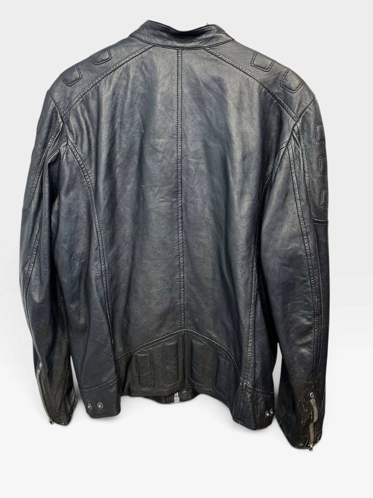 Gipsy(Yohji Yamamoto)/Leather Jkt/XXL/Leather/BLK/"INTERNATIONAL FASHION" view 2
