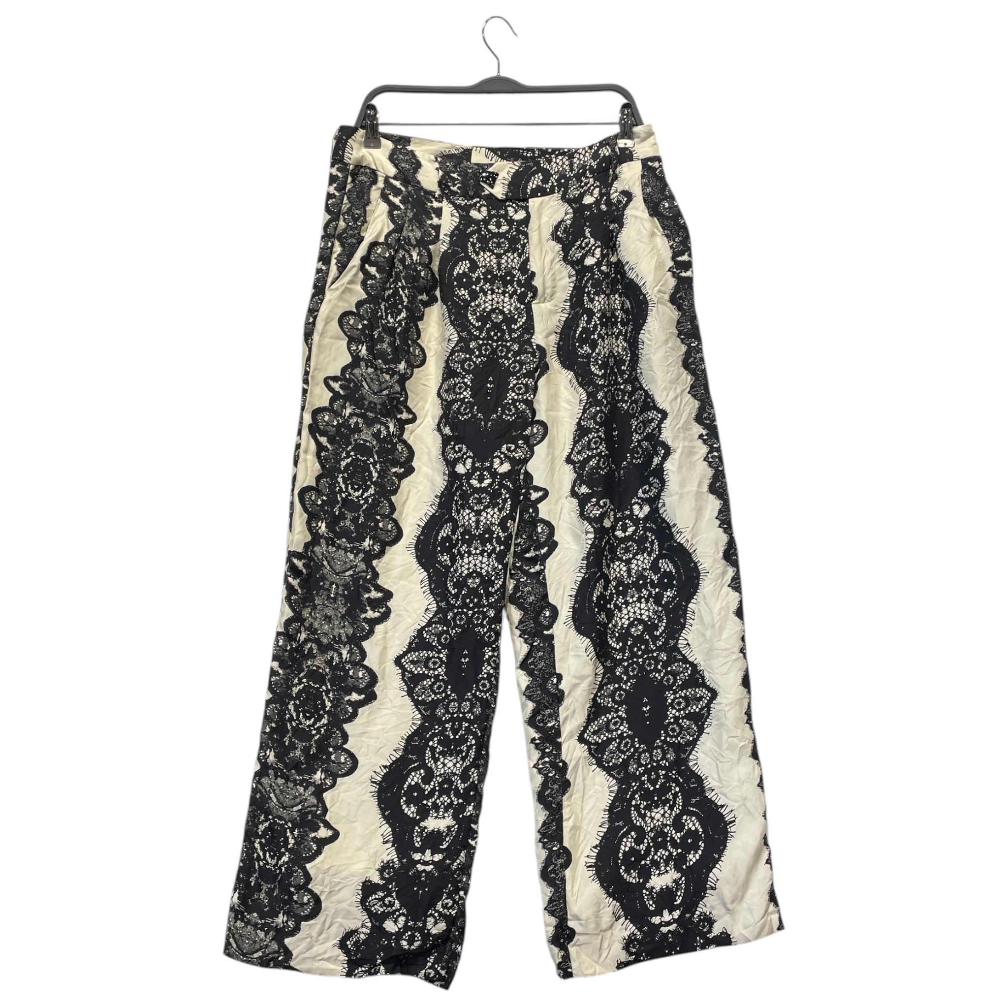 Libertine/Straight Pants/L/Paisley/Silk/BLK/ view 1