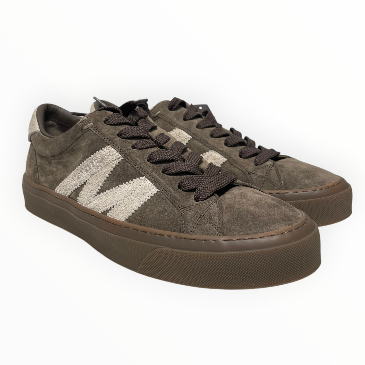 MONCLER/Low-Sneakers/US 11/Leather/BRW/MONACO SUEDE TAN view 1