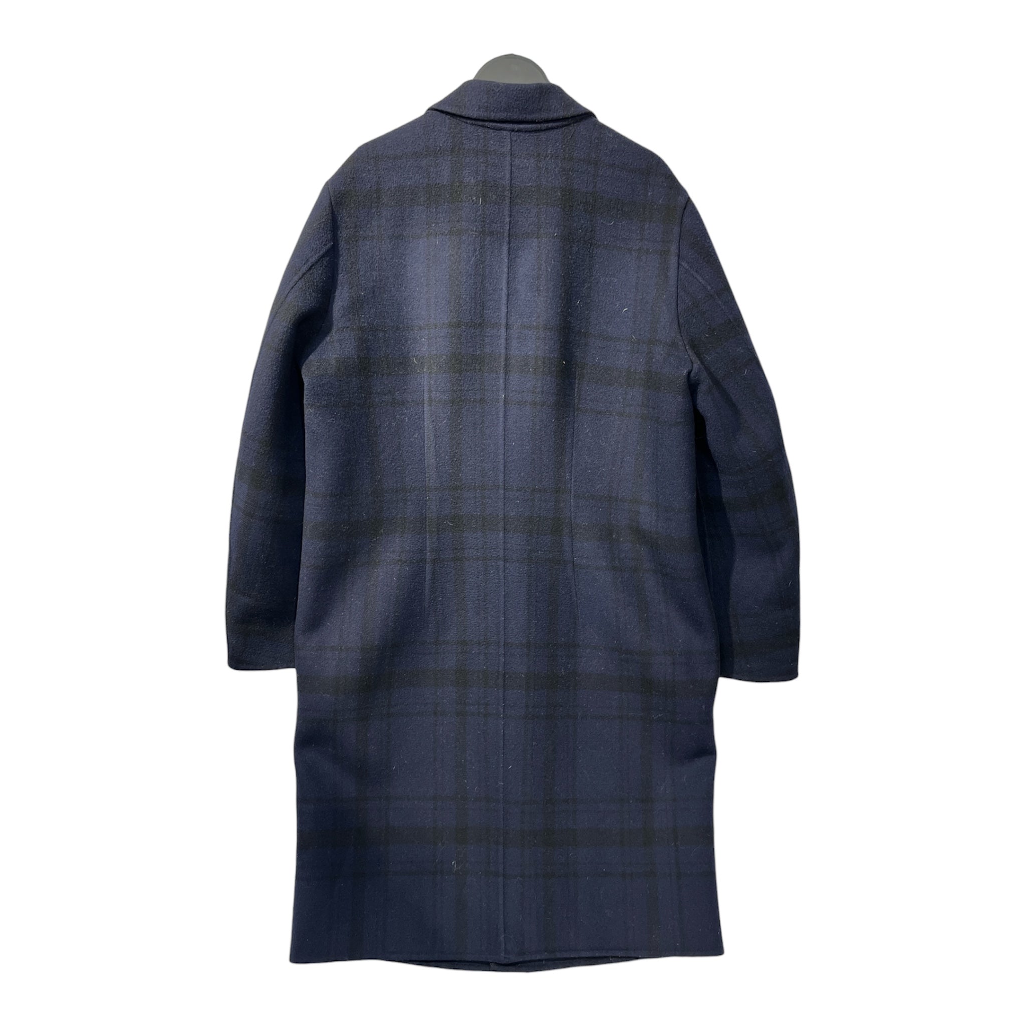 Acne Studios/Coat/46/Wool/NVY/Plaid/Charles Check PUW15 view 2