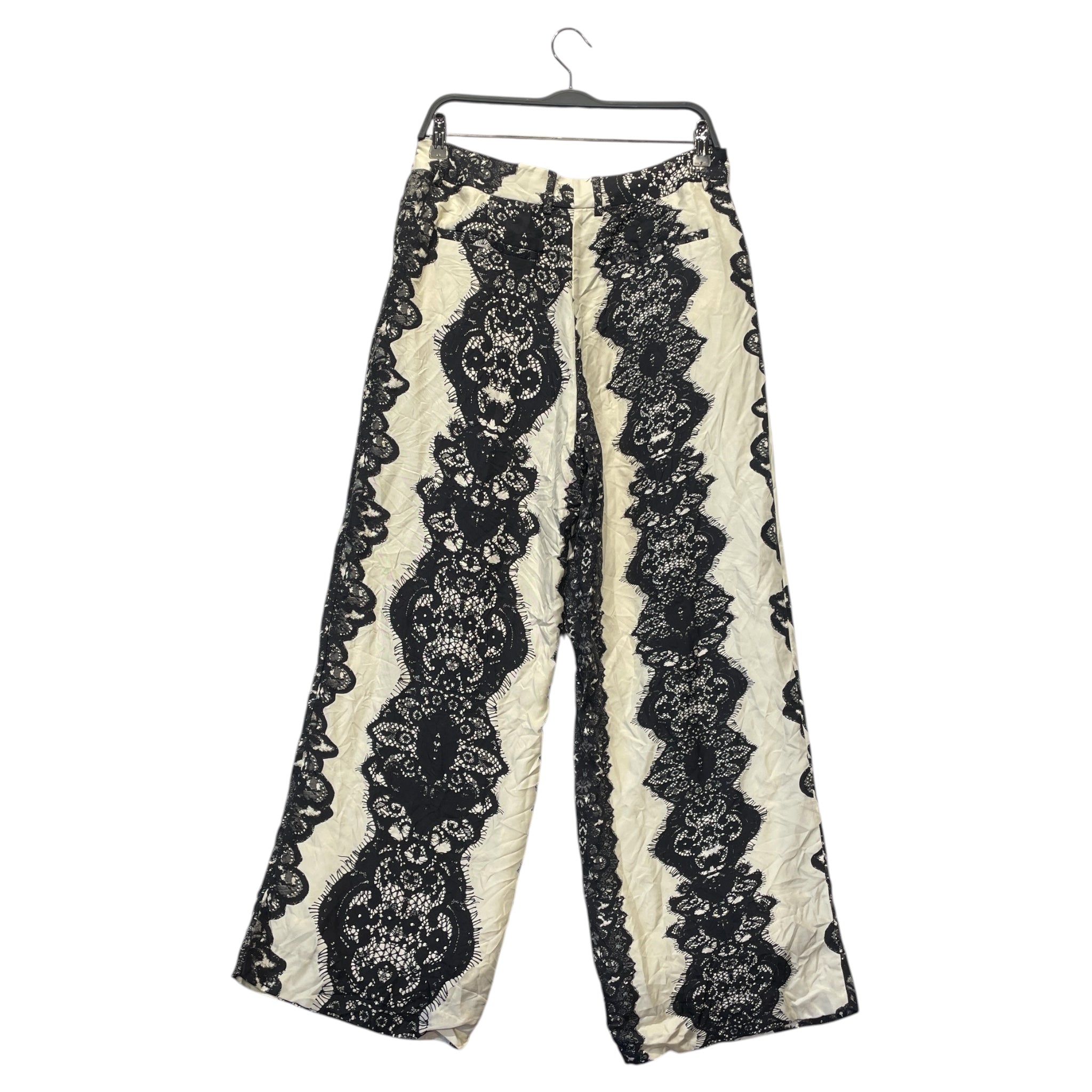 Libertine/Straight Pants/L/Paisley/Silk/BLK/ view 2