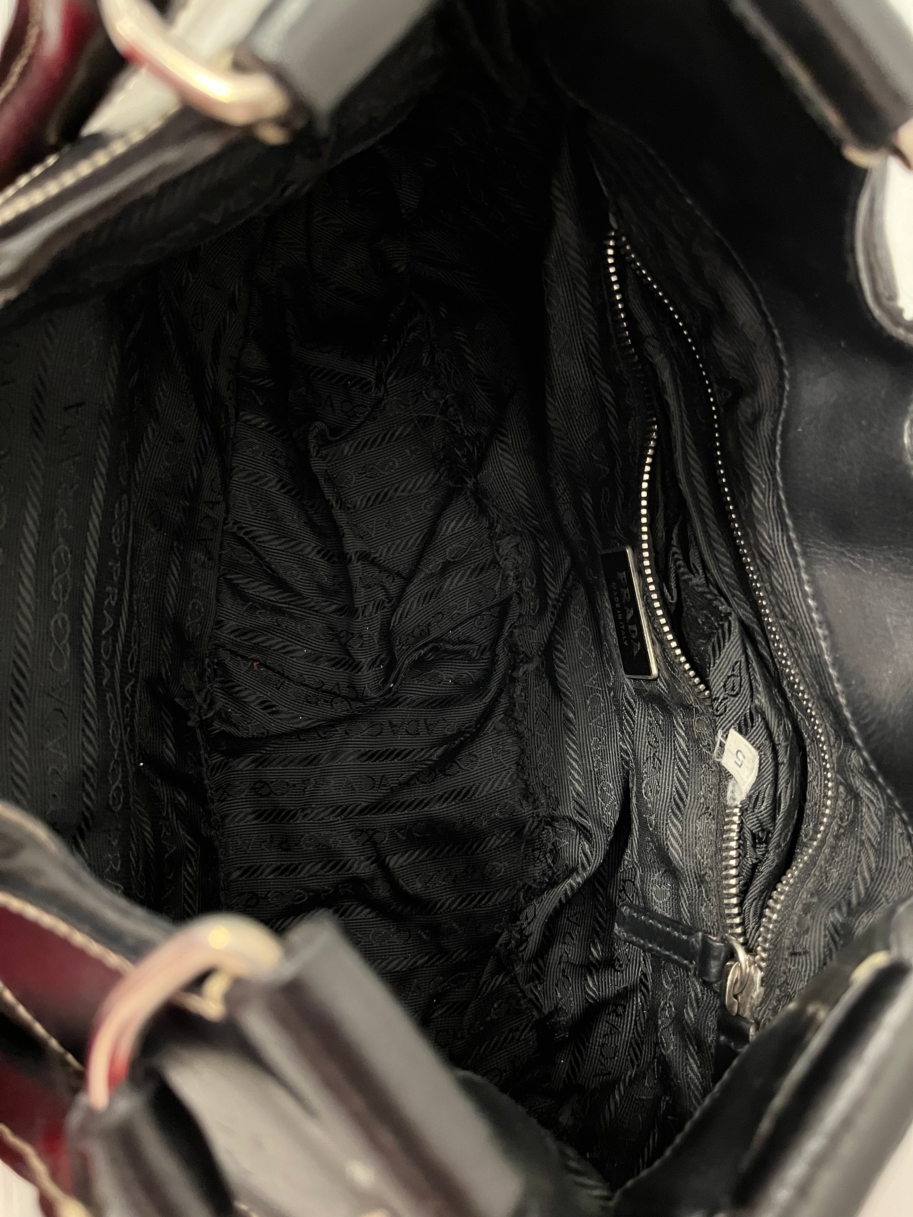 PRADA/Hand Bag/M/Nylon/BLK/moon bag view 3