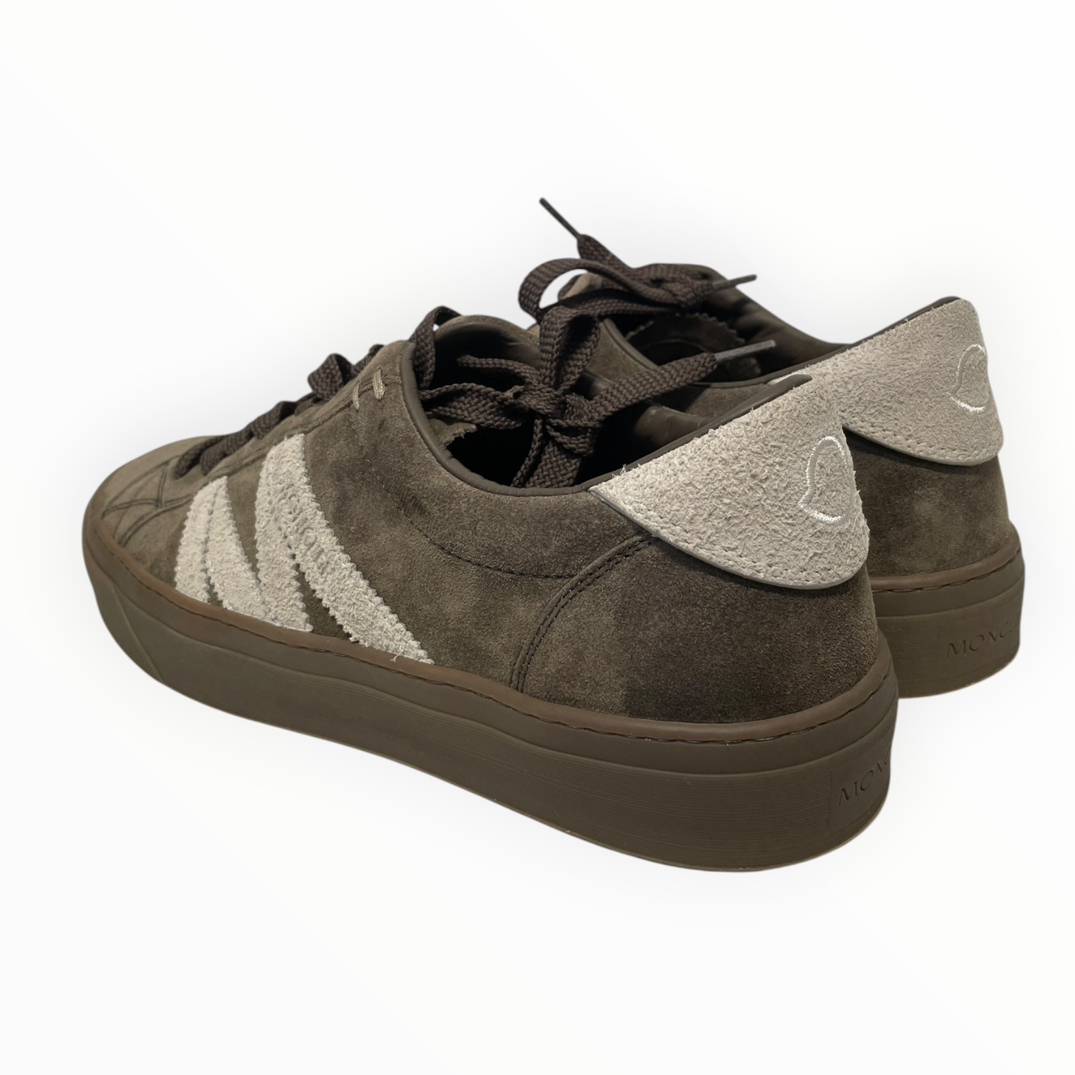 MONCLER/Low-Sneakers/US 11/Leather/BRW/MONACO SUEDE TAN view 2