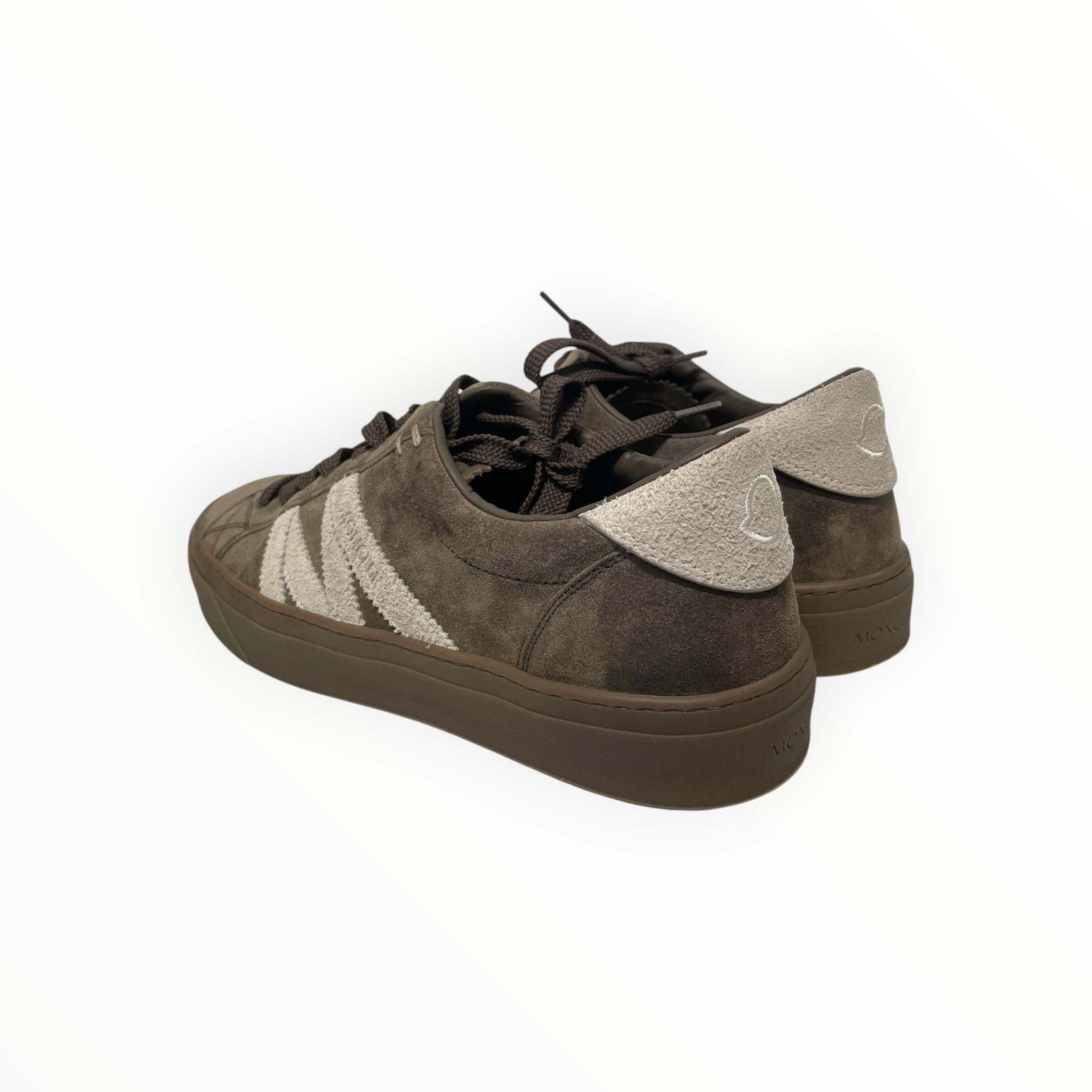 MONCLER/Low-Sneakers/US 11/Leather/BRW/MONACO SUEDE TAN view 2