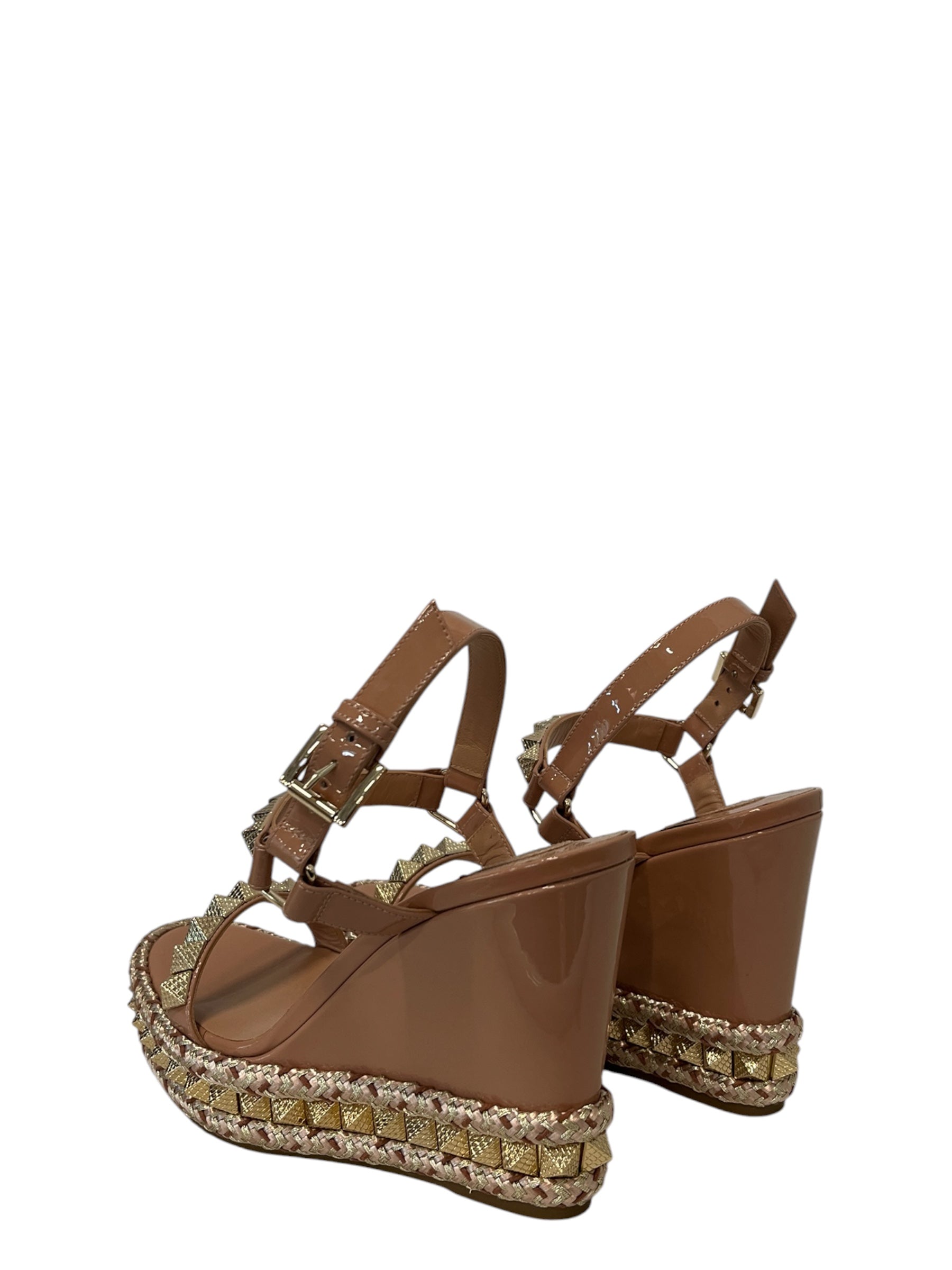 Christian Louboutin/Heels/EU 37/Leather/PNK/ view 2