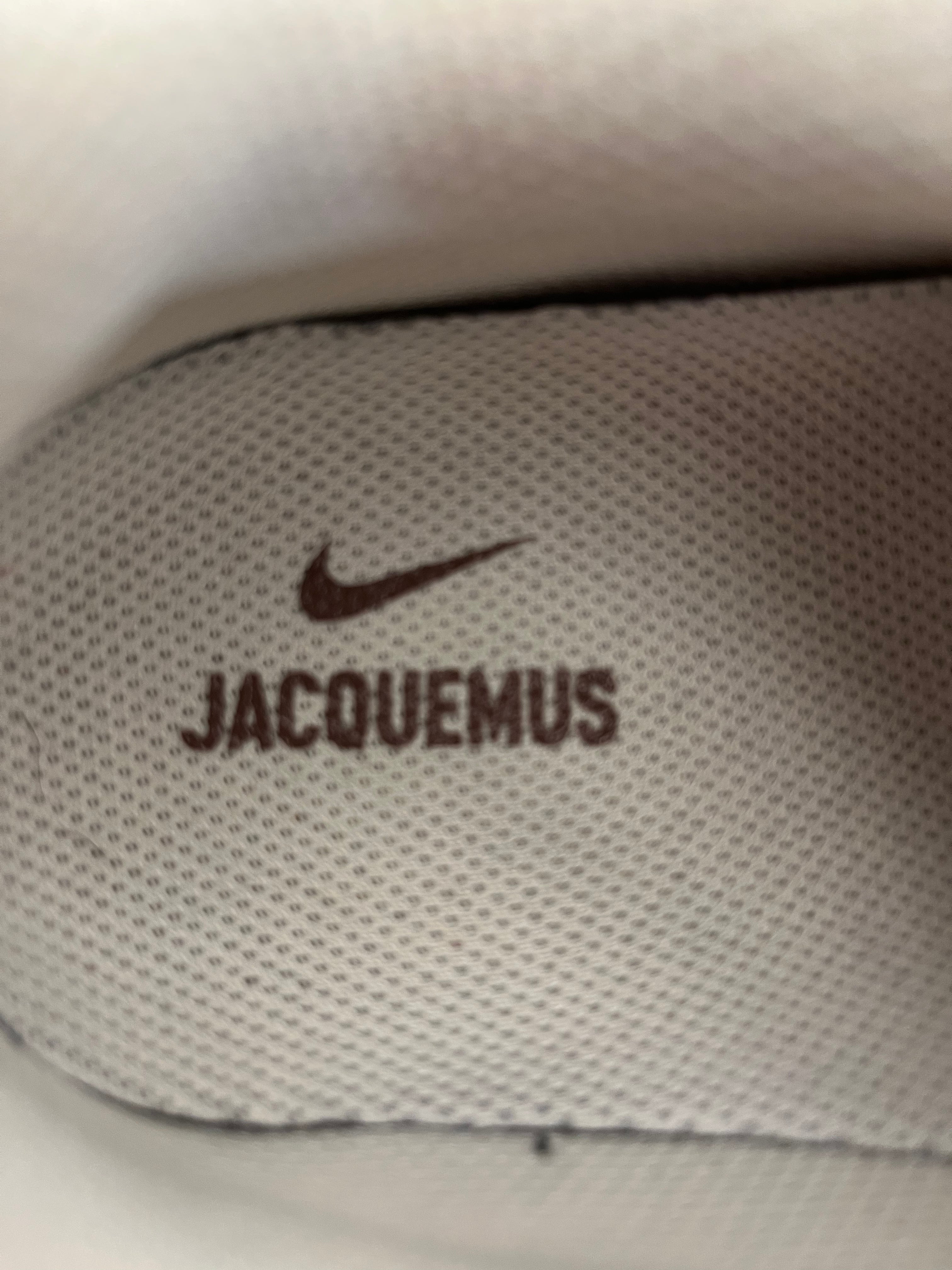 NIKE/JACQUEMUS/Low-Sneakers/US 9.5/Leather/CRM/HUMARA view 3