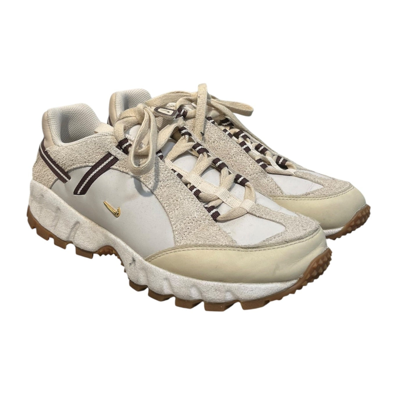 NIKE/JACQUEMUS/Low-Sneakers/US 9.5/Leather/CRM/HUMARA view 1