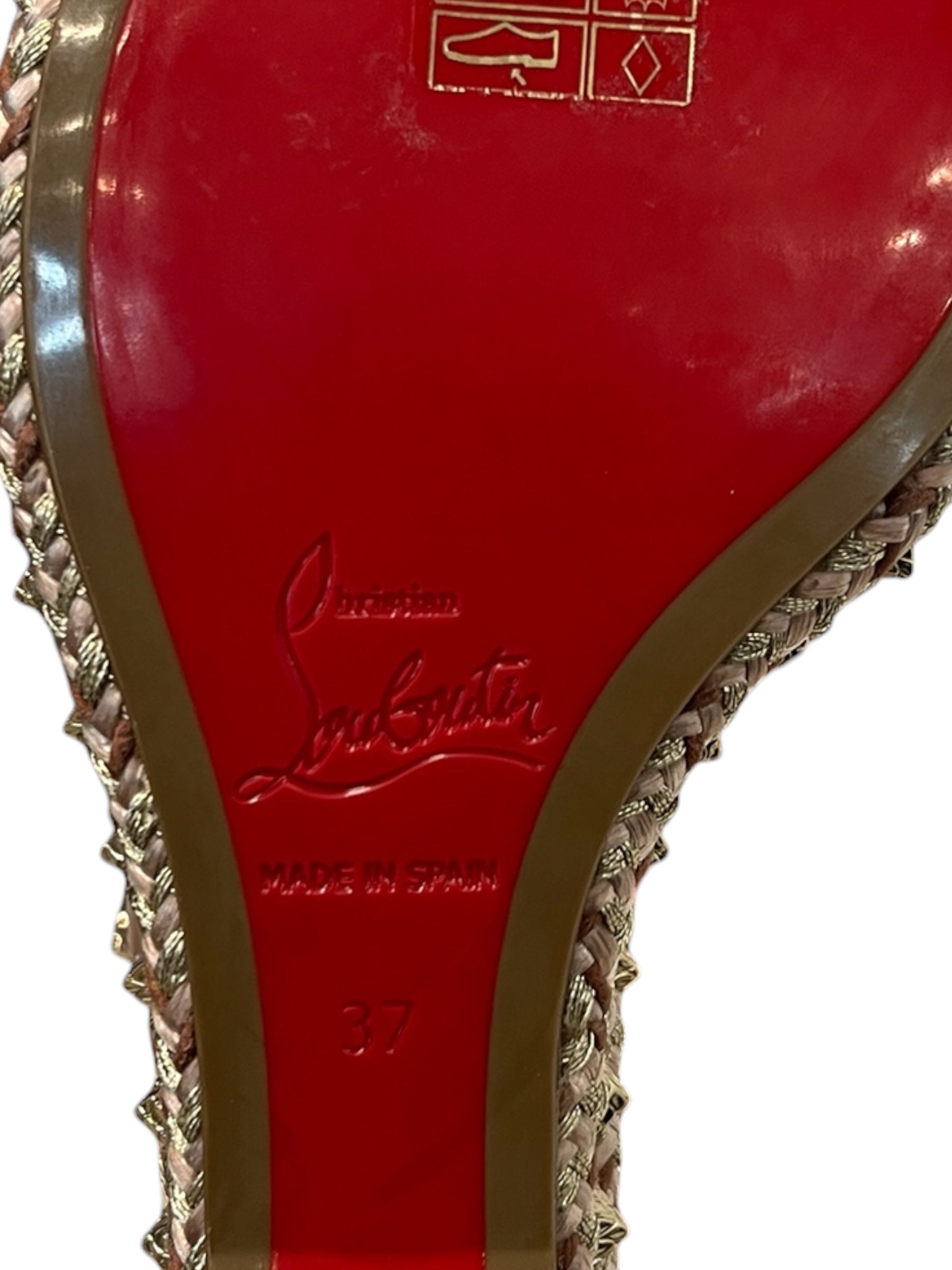 Christian Louboutin/Heels/EU 37/Leather/PNK/ view 4