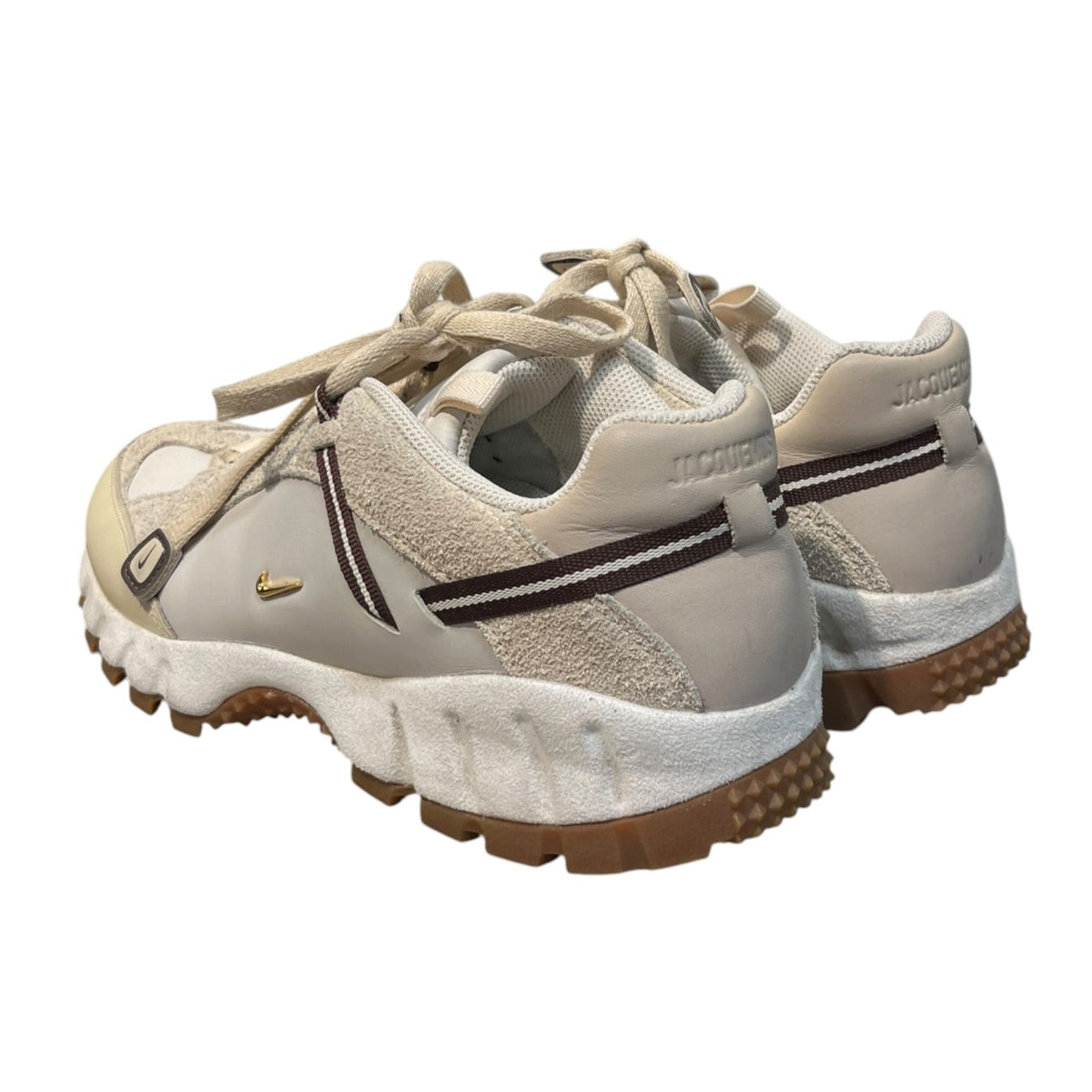 NIKE/JACQUEMUS/Low-Sneakers/US 9.5/Leather/CRM/HUMARA view 2