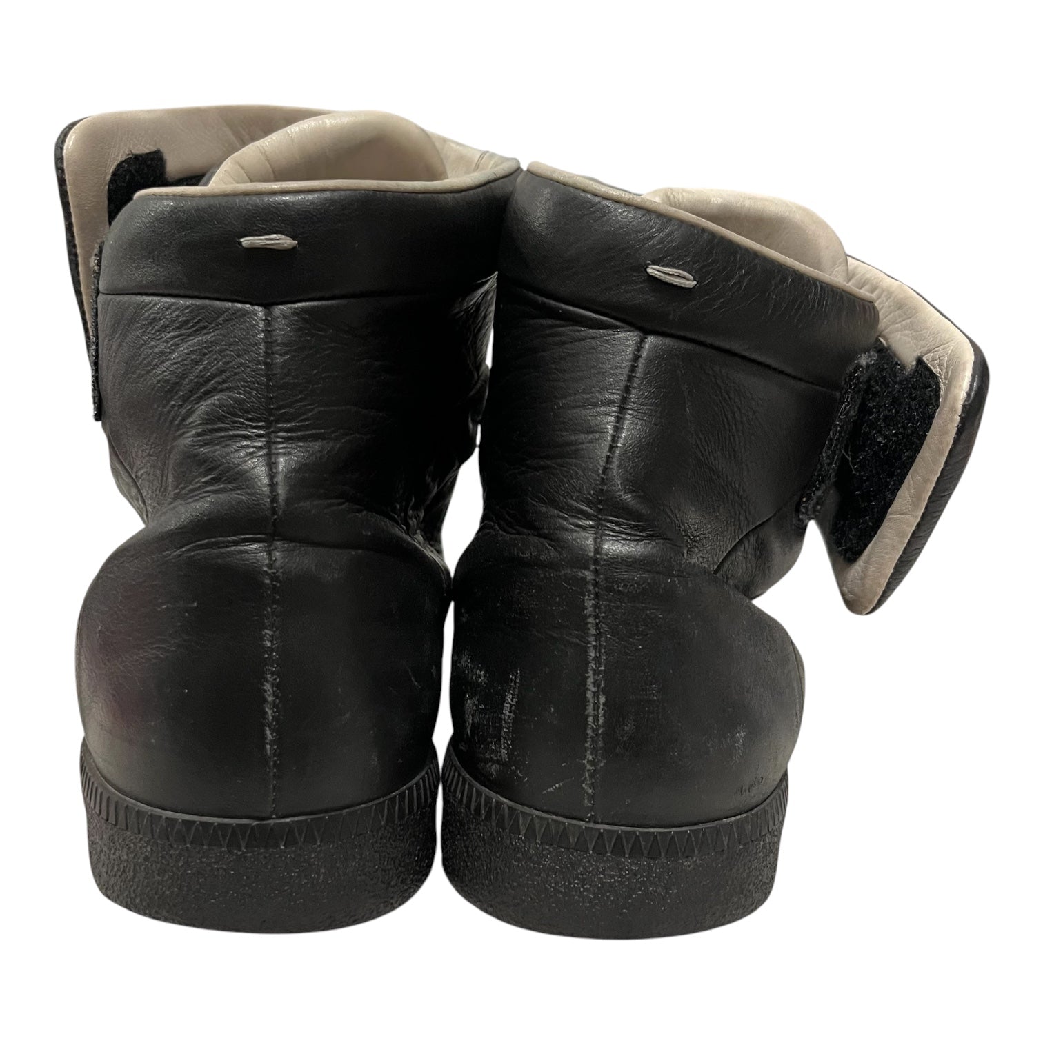 Maison Margiela/Hi-Sneakers/EU 43/Cowhide/BLK/2012 futures view 4