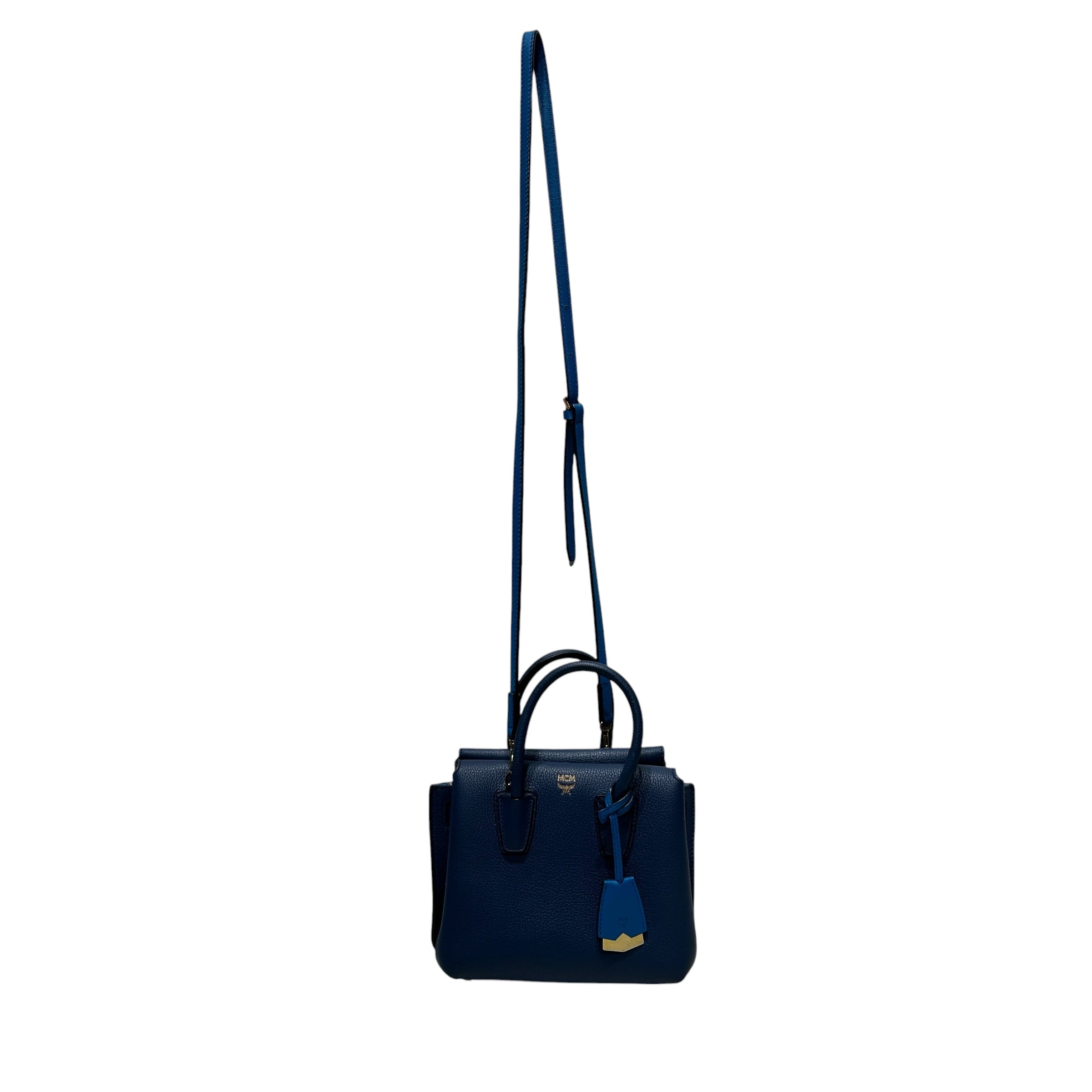 MCM/Bag/Leather/BLU/ view 1
