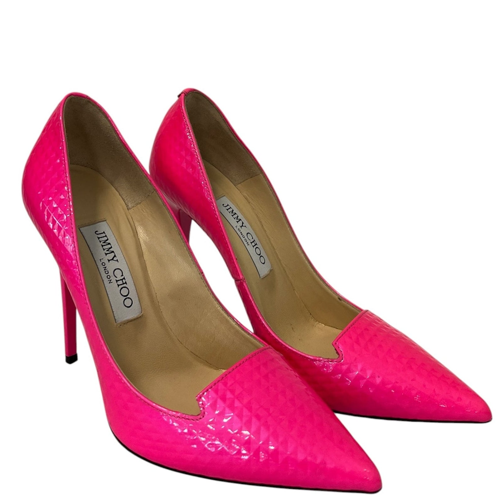 JIMMY CHOO/Heels/EU 37/PNK/ view 1