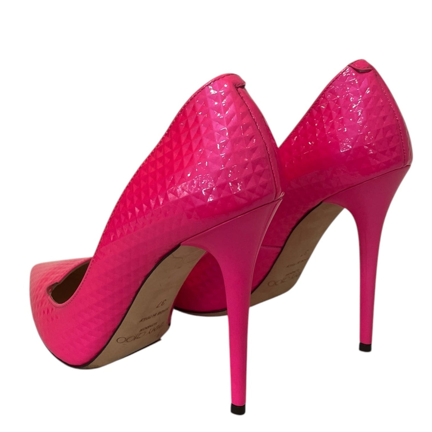 JIMMY CHOO/Heels/EU 37/PNK/ view 2