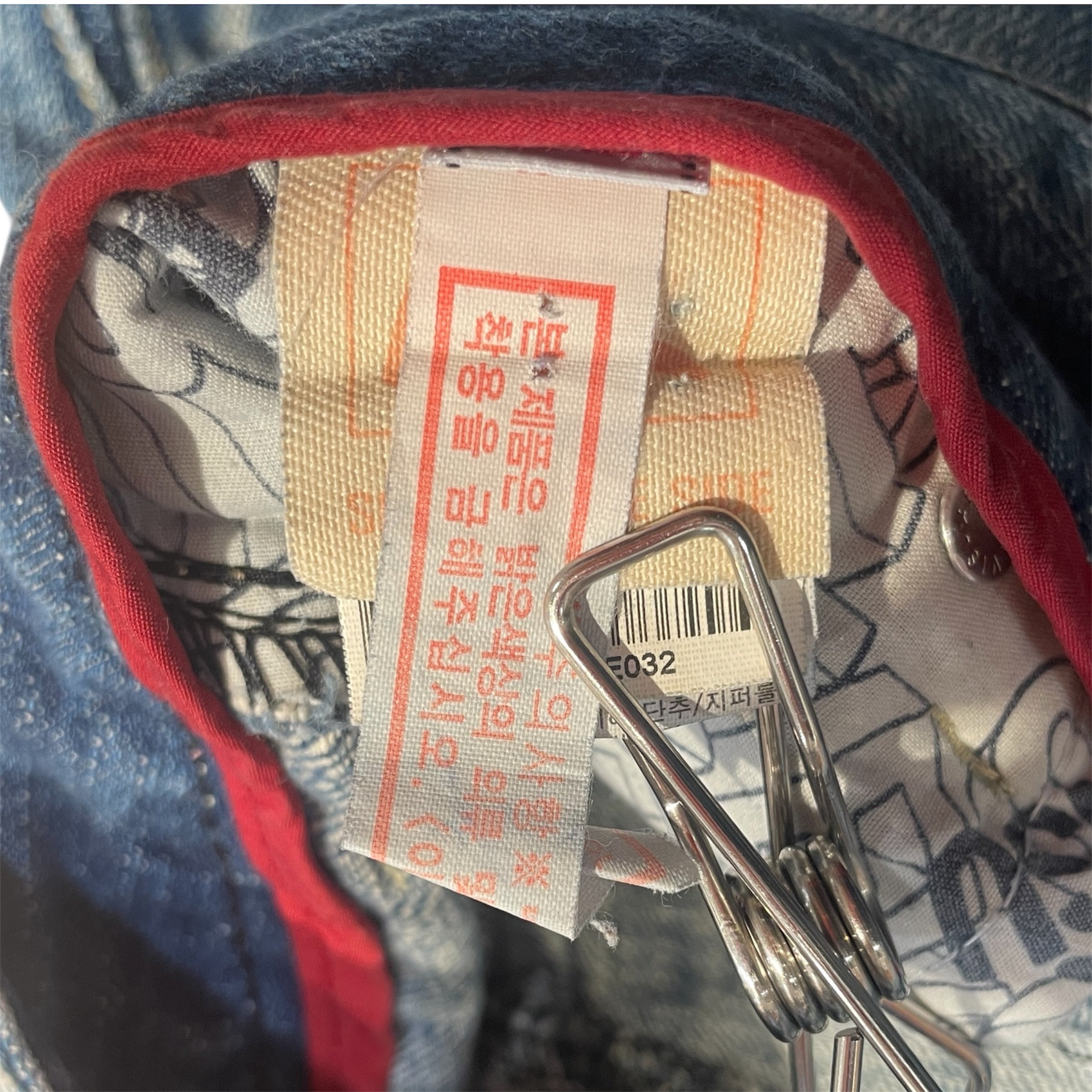 EVISU/Shorts/32/Denim/BLU/Tiger pants view 4