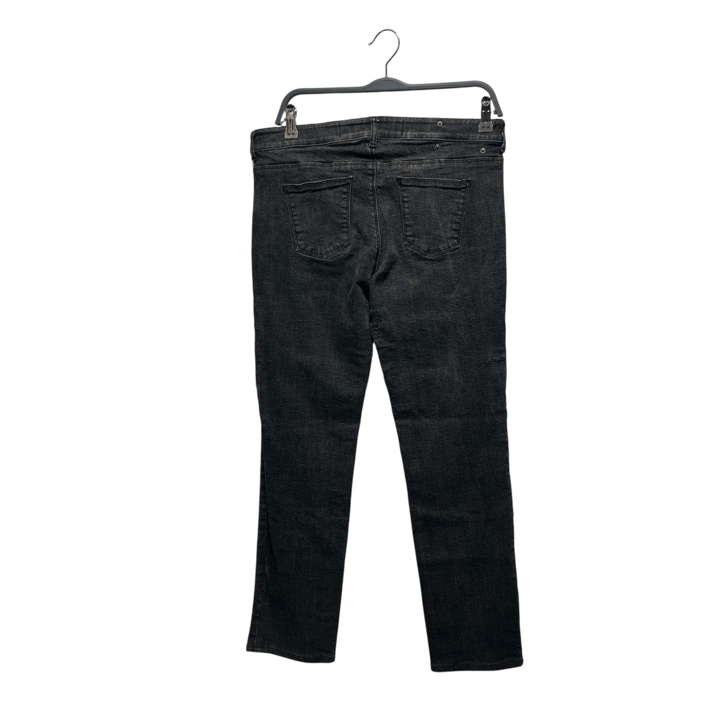 BLUMARINE/Straight Pants/40/Denim/GRY/TASSEL WT STUDS view 2