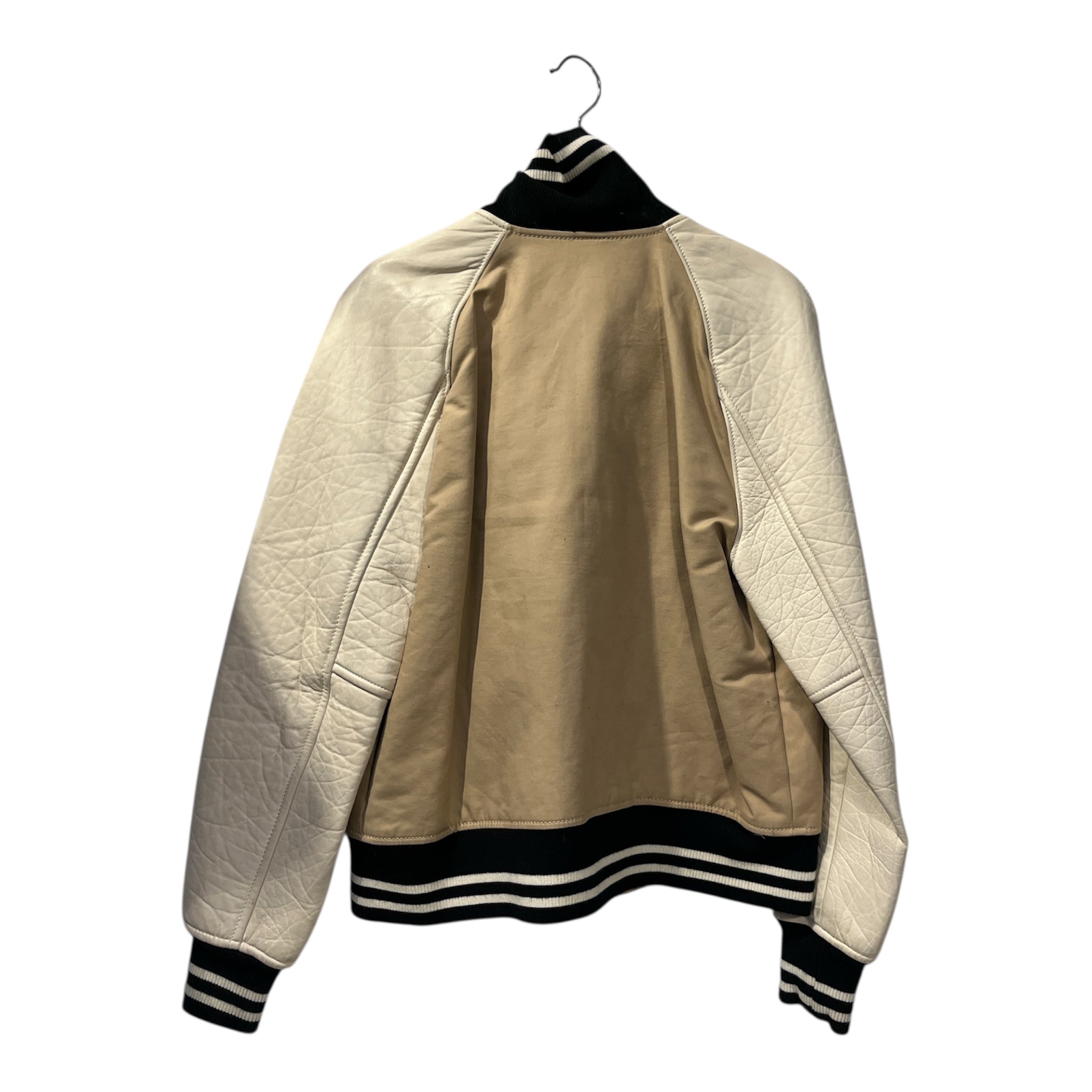 COACH/Jacket/M/Cotton/BEG/PATCHWORK JACKET view 2