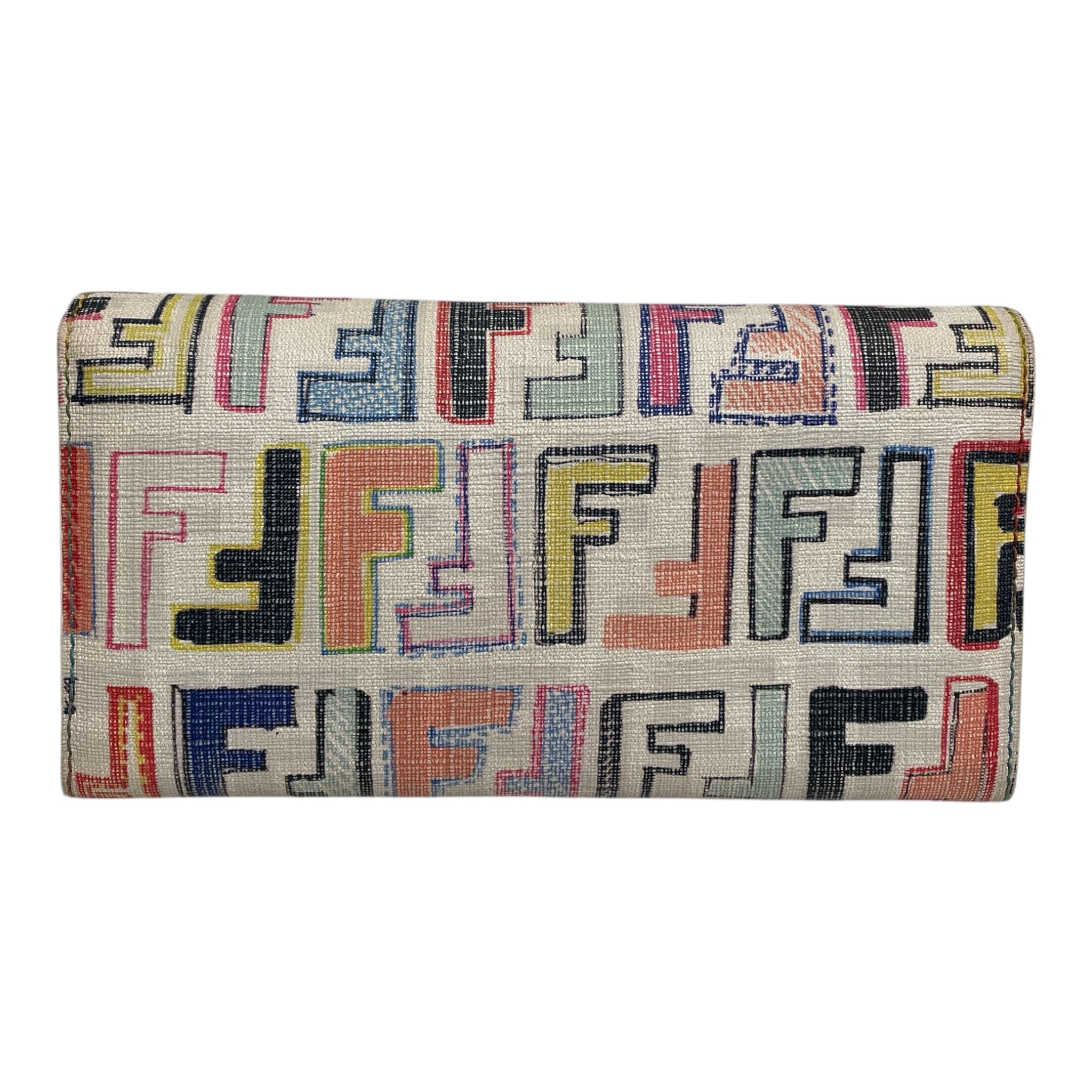 FENDI/Long Wallet/Monogram/MLT/Multi zucca continental wallet view 2