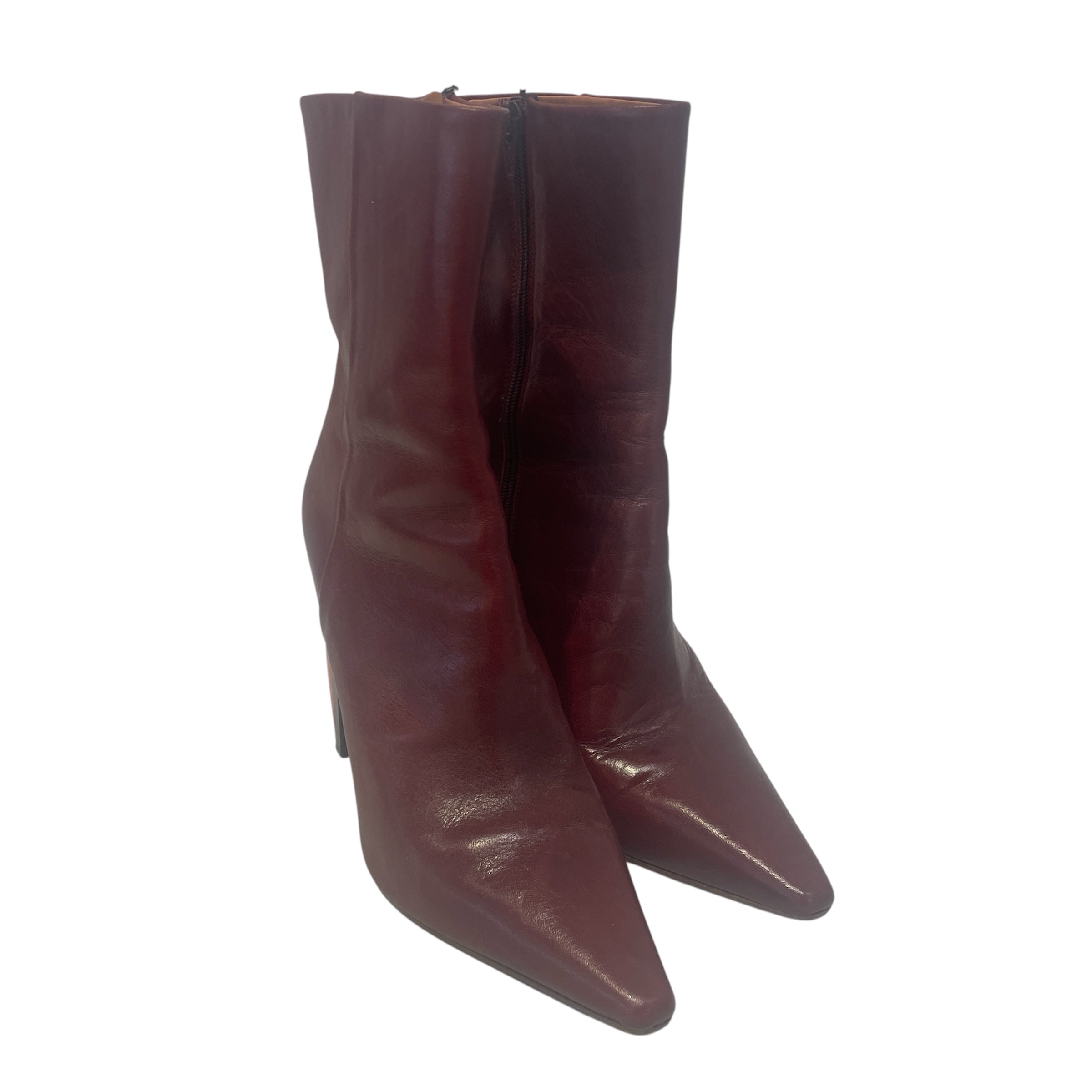 VETEMENTS/Booties/EU 36/Leather/BRD/Reflective Heel view 1