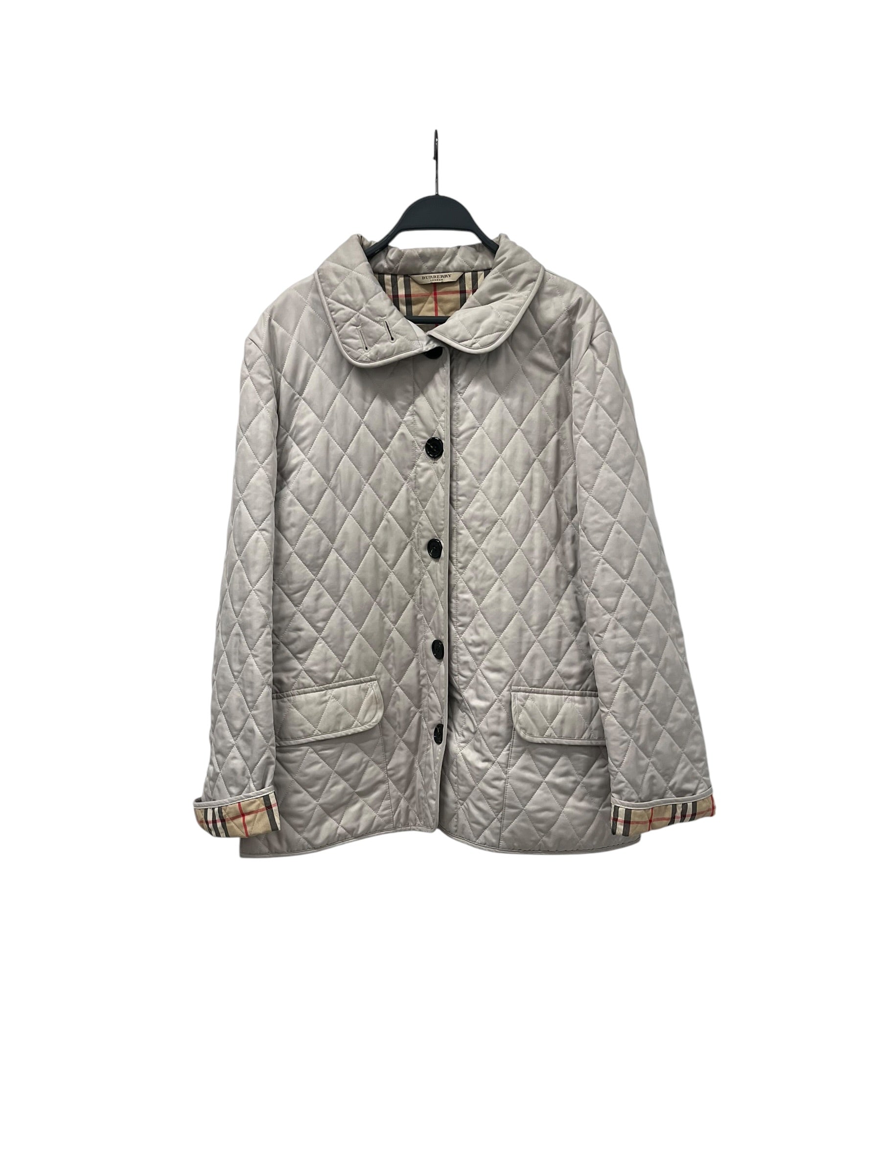 BURBERRY LONDON/Quilted Jkt/M/Polyester/SLV/QUILTED JACKET view 1