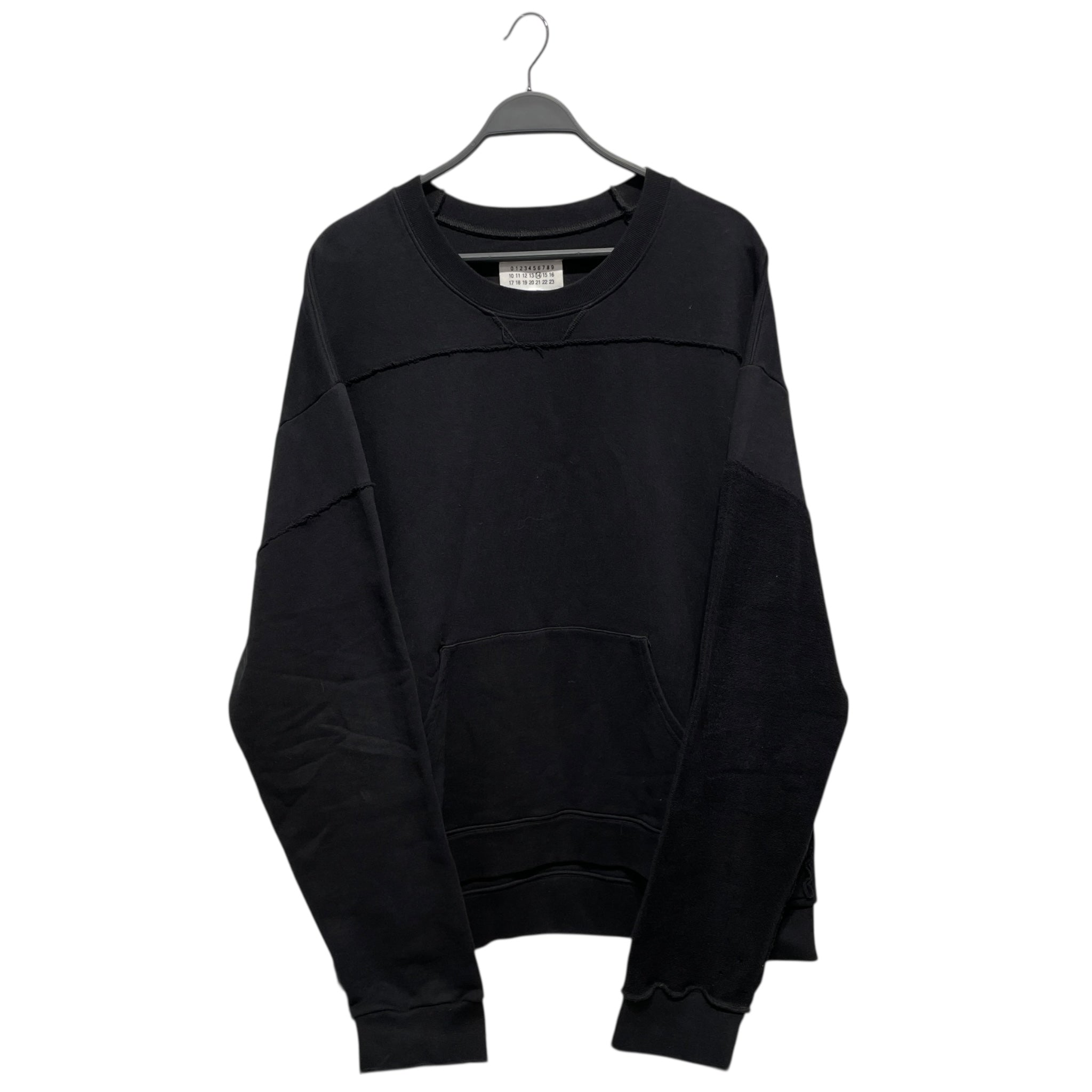 Maison Margiela/Sweatshirt/52/Cotton/BLK/2017 AW view 1