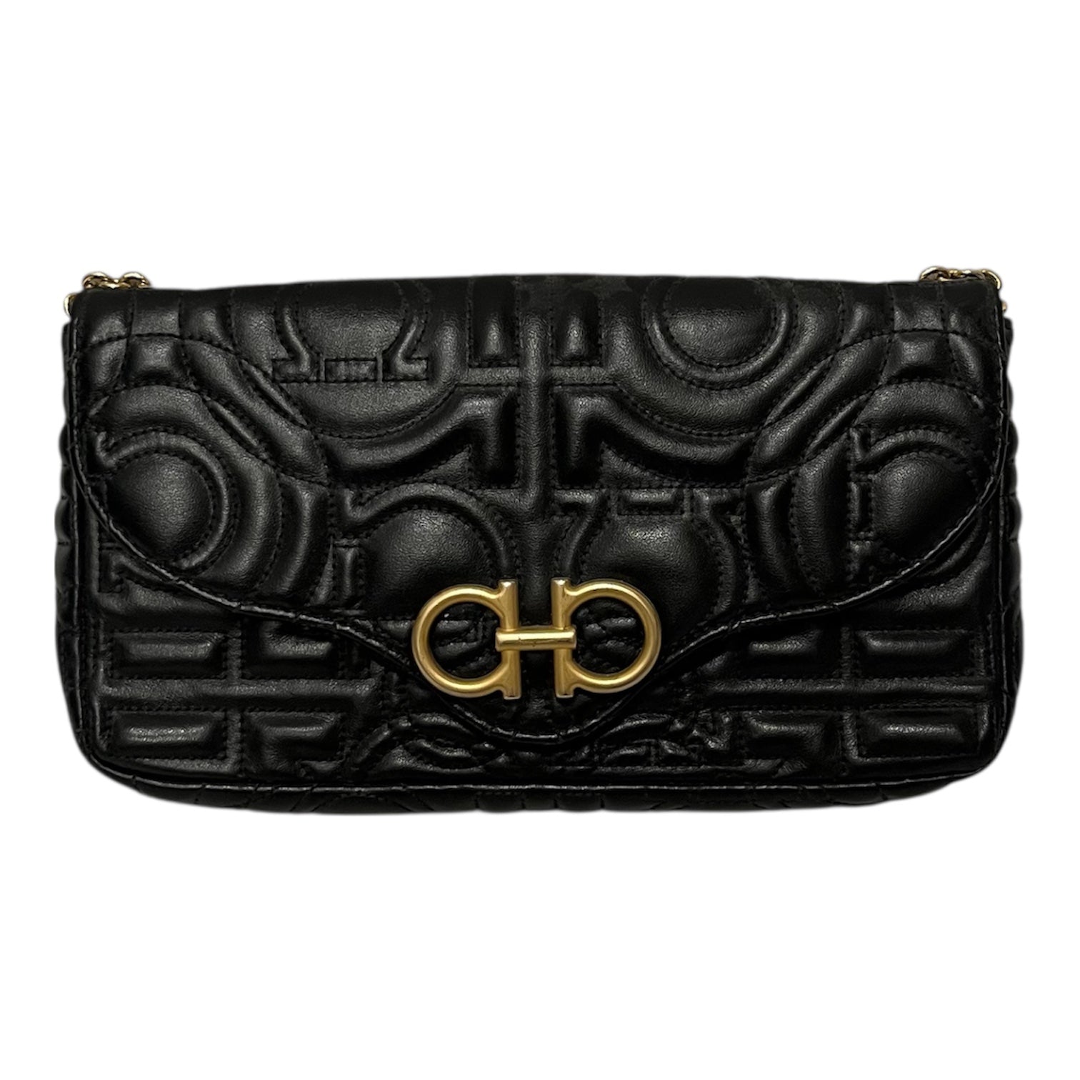 Salvatore Ferragamo/Bag/Leather/BLK/ view 1