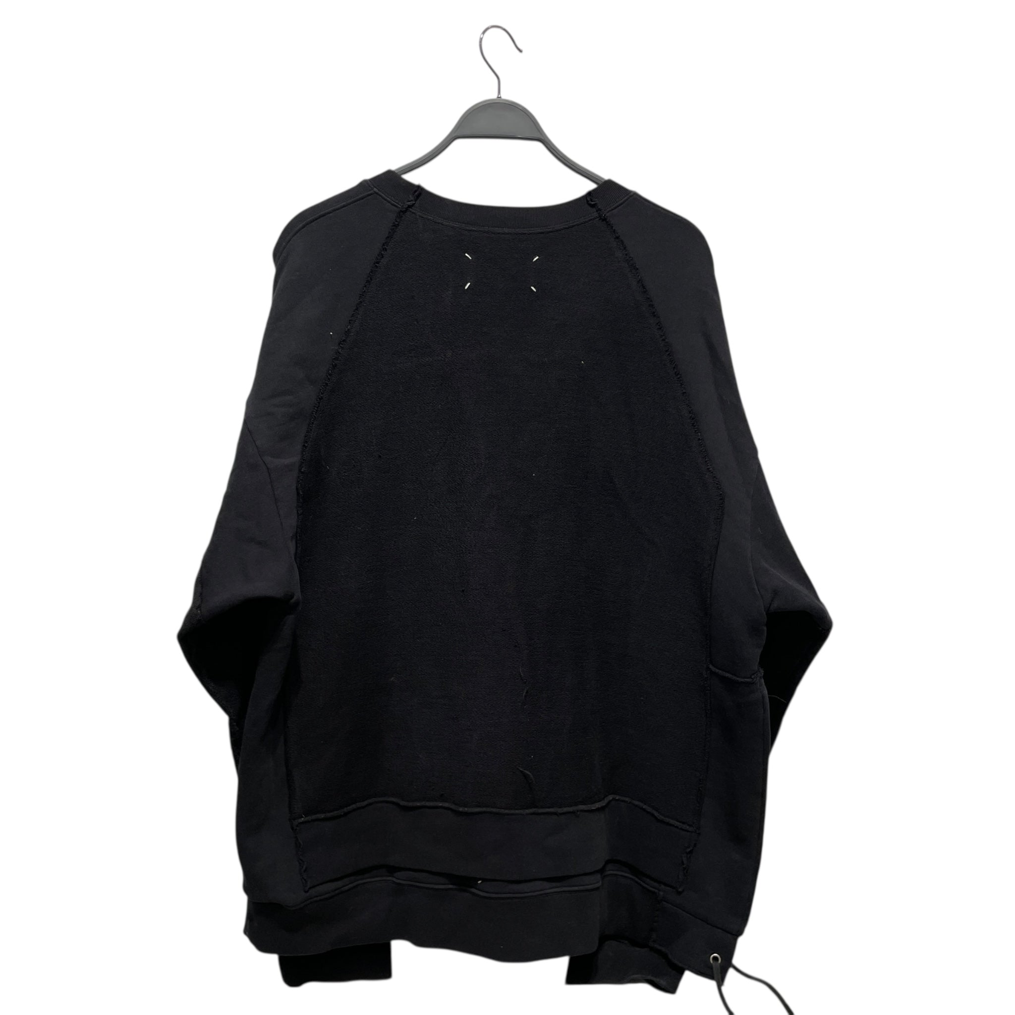 Maison Margiela/Sweatshirt/52/Cotton/BLK/2017 AW view 2