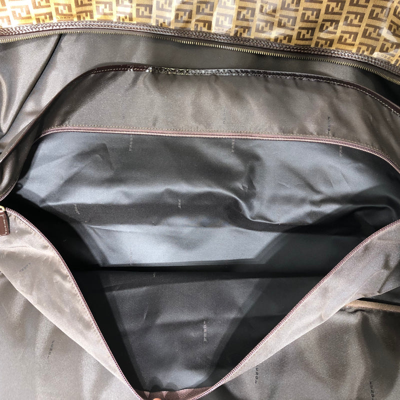FENDI/Bag/Monogram/BRW/zucchino travel bag
