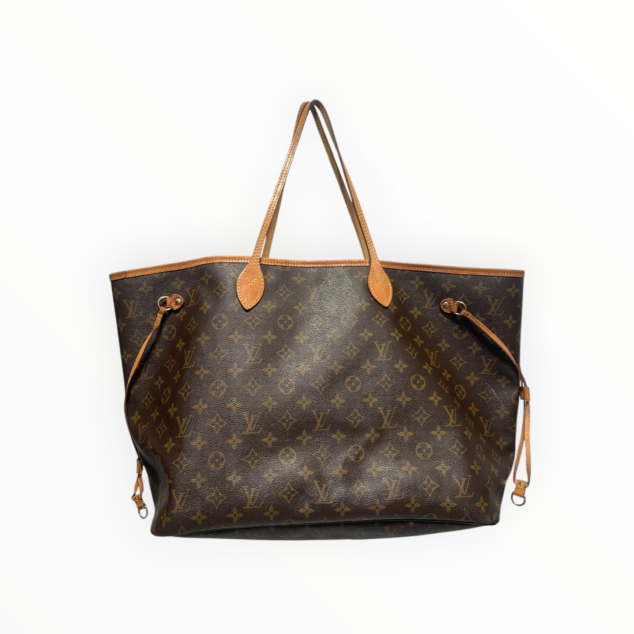 LOUIS VUITTON/Tote Bag/Monogram/BRW/LARGE NEVERFULL TOTE view 1