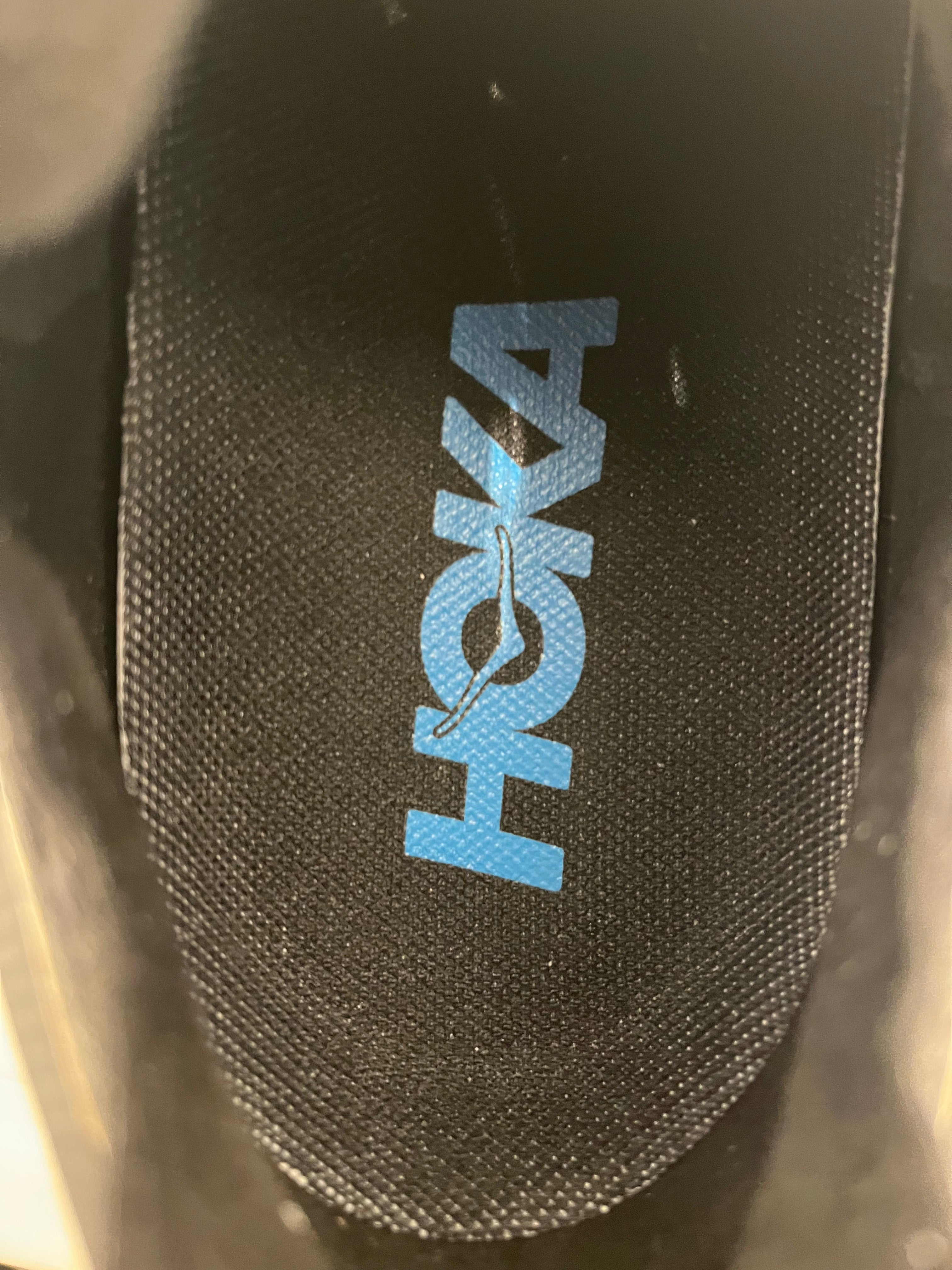 HOKA(HOKA ONE ONE)/Low-Sneakers/US 8/Cotton/BLK/BLK & WHT SNEAKERS view 3
