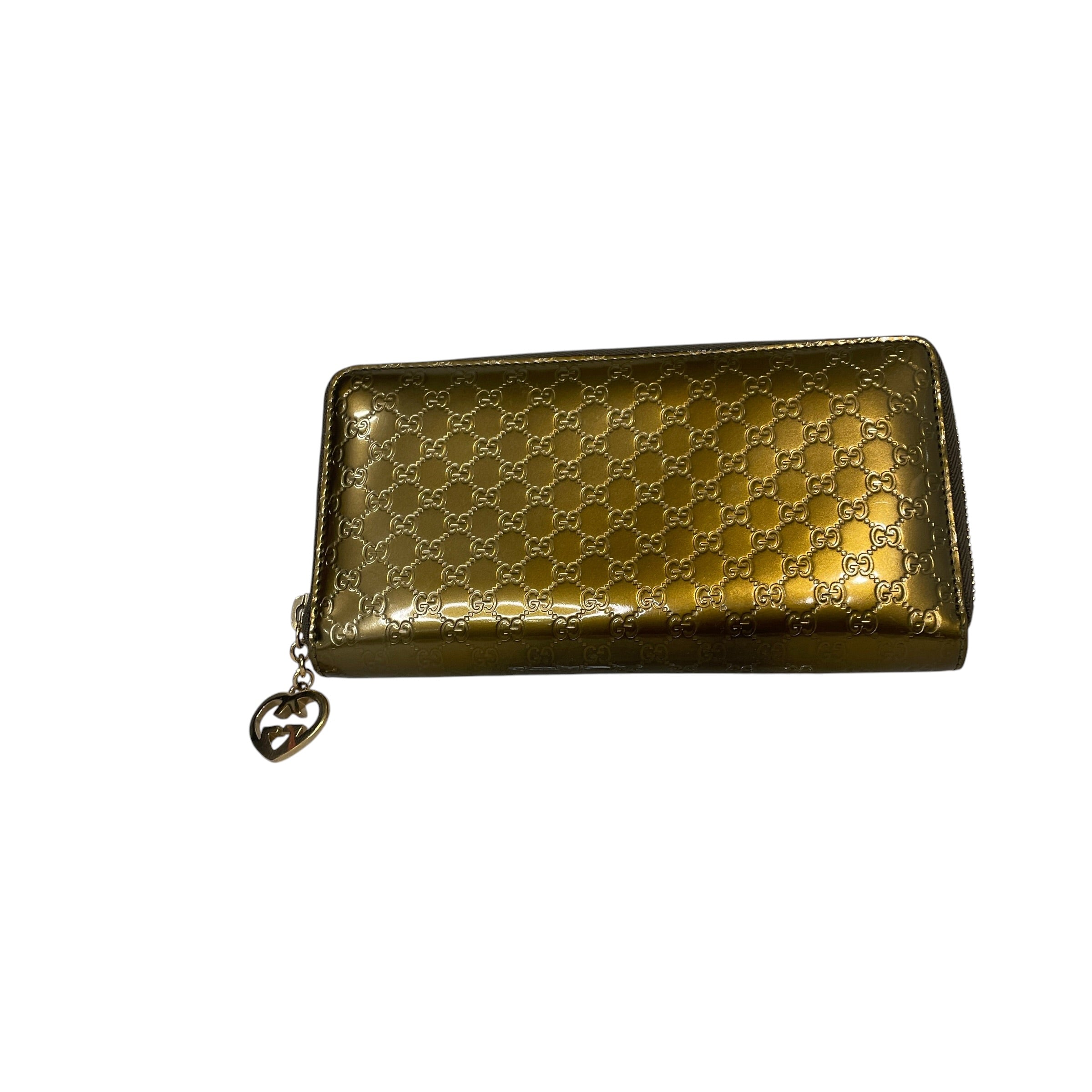 GUCCI/Long Wallet/Leather/GLD/L's/4VVQJW9 view 2