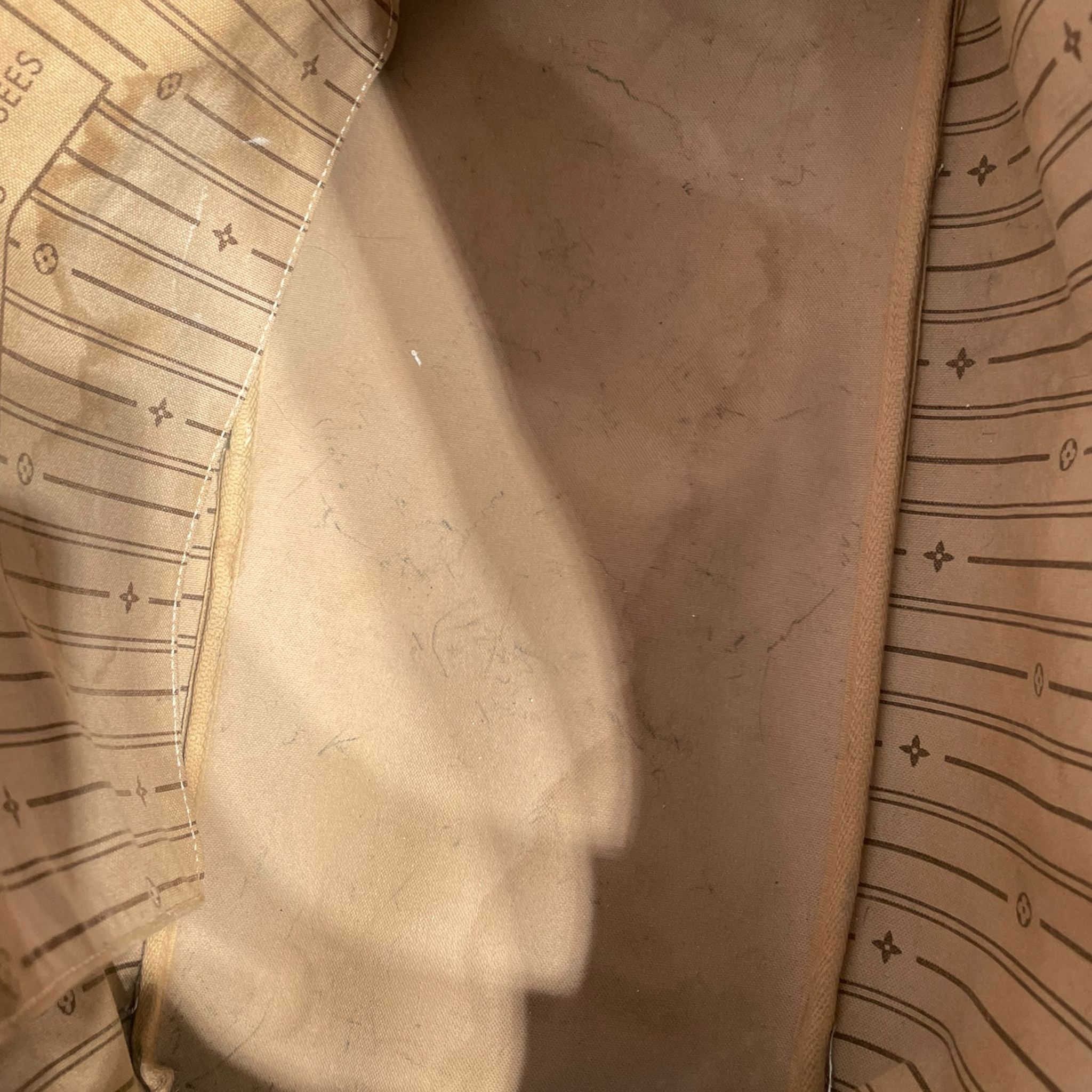 LOUIS VUITTON/Tote Bag/Monogram/BRW/LARGE NEVERFULL TOTE view 4
