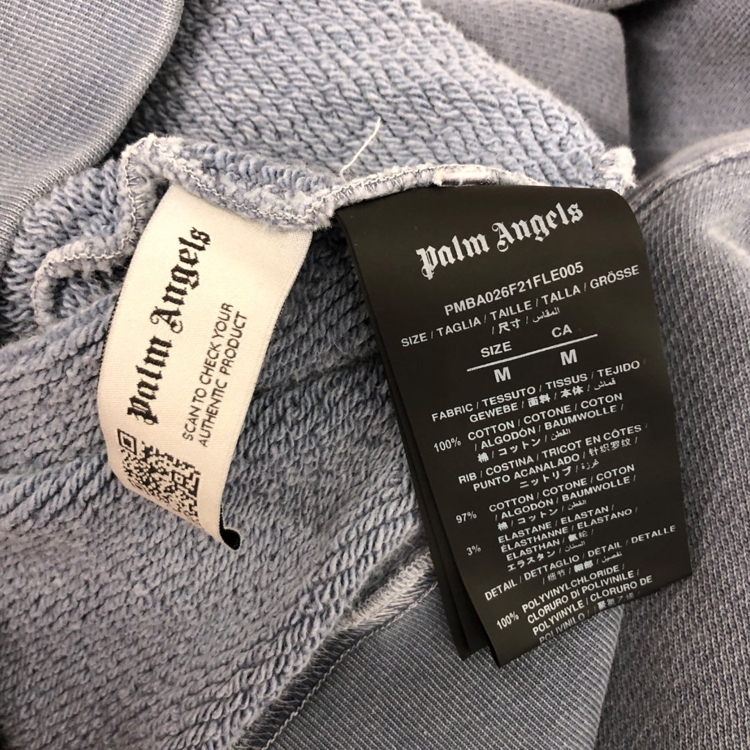 Palm Angels/Sweatshirt/M/Cotton/IDG/Oversize/Creative Services view 4