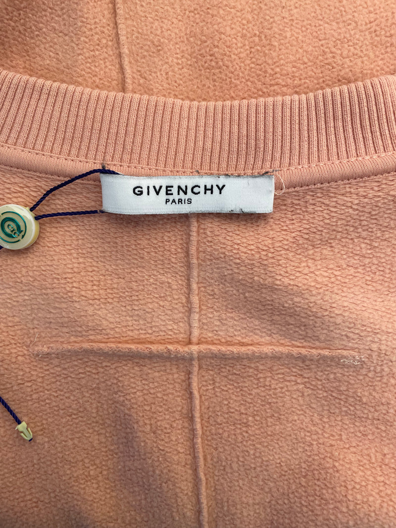 GIVENCHY/Sweater/XS/Cotton/ORN/RAINDEER CREWNECK SWEATER