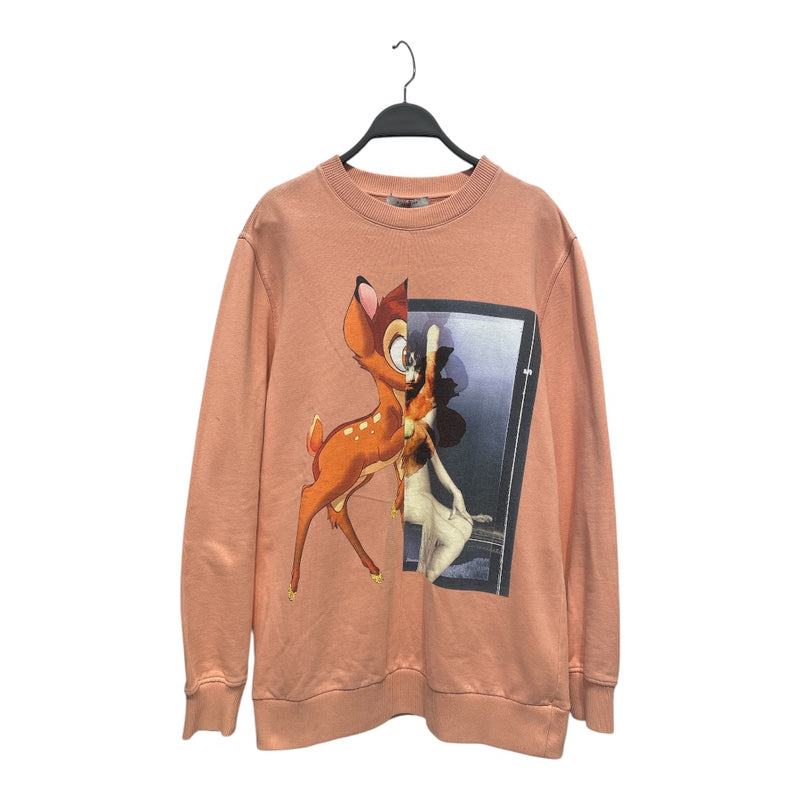 GIVENCHY/Sweater/XS/Cotton/ORN/RAINDEER CREWNECK SWEATER