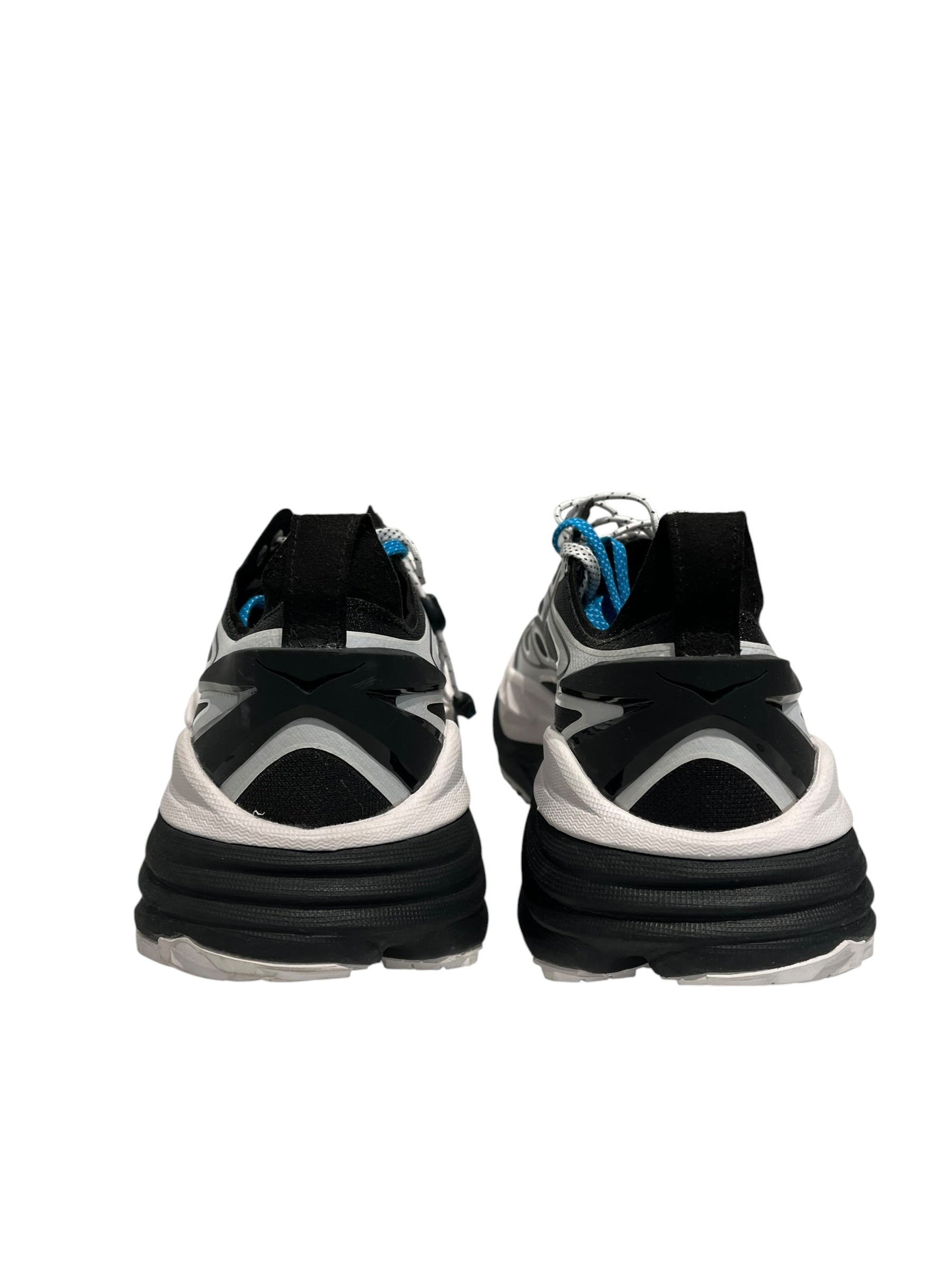 HOKA(HOKA ONE ONE)/Low-Sneakers/US 8/Cotton/BLK/BLK & WHT SNEAKERS view 5