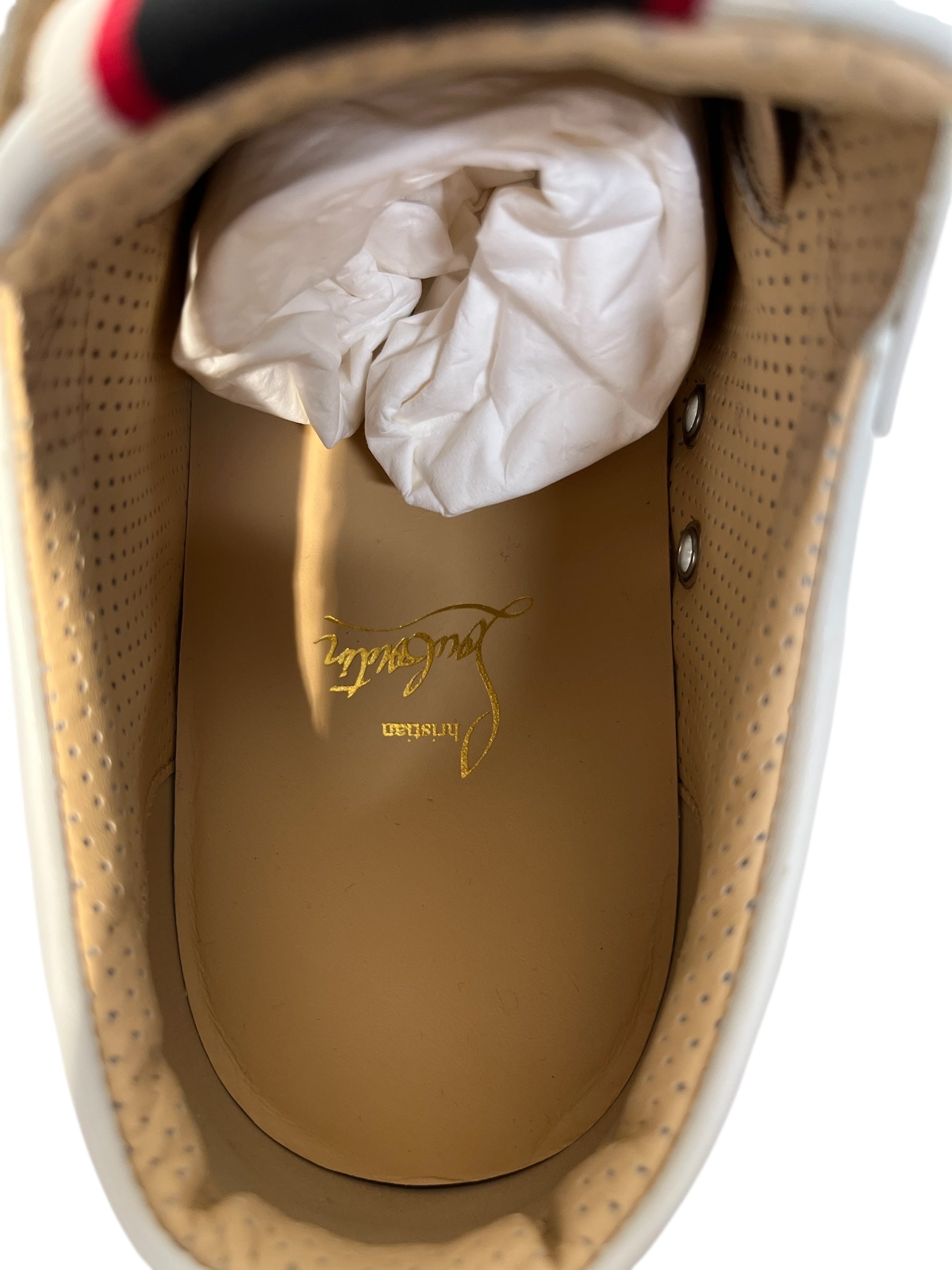 Christian Louboutin/Low-Sneakers/EU 42/Leather/WHT/ view 3