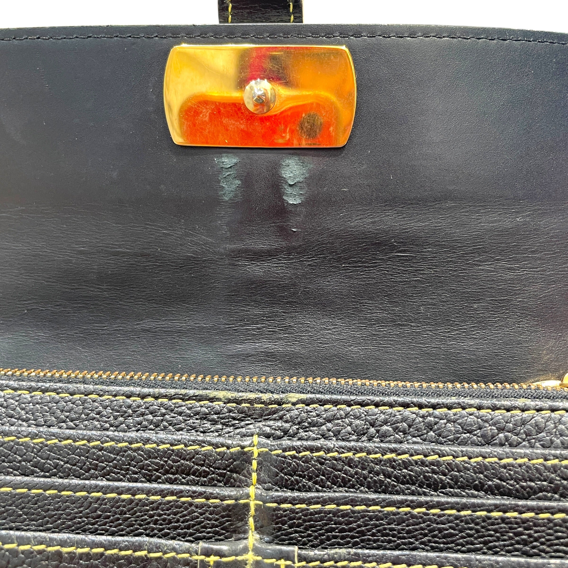 LOUIS VUITTON/Wallet/Monogram/Leather/BLK/L's/Suhali Le Favori Wallet view 5
