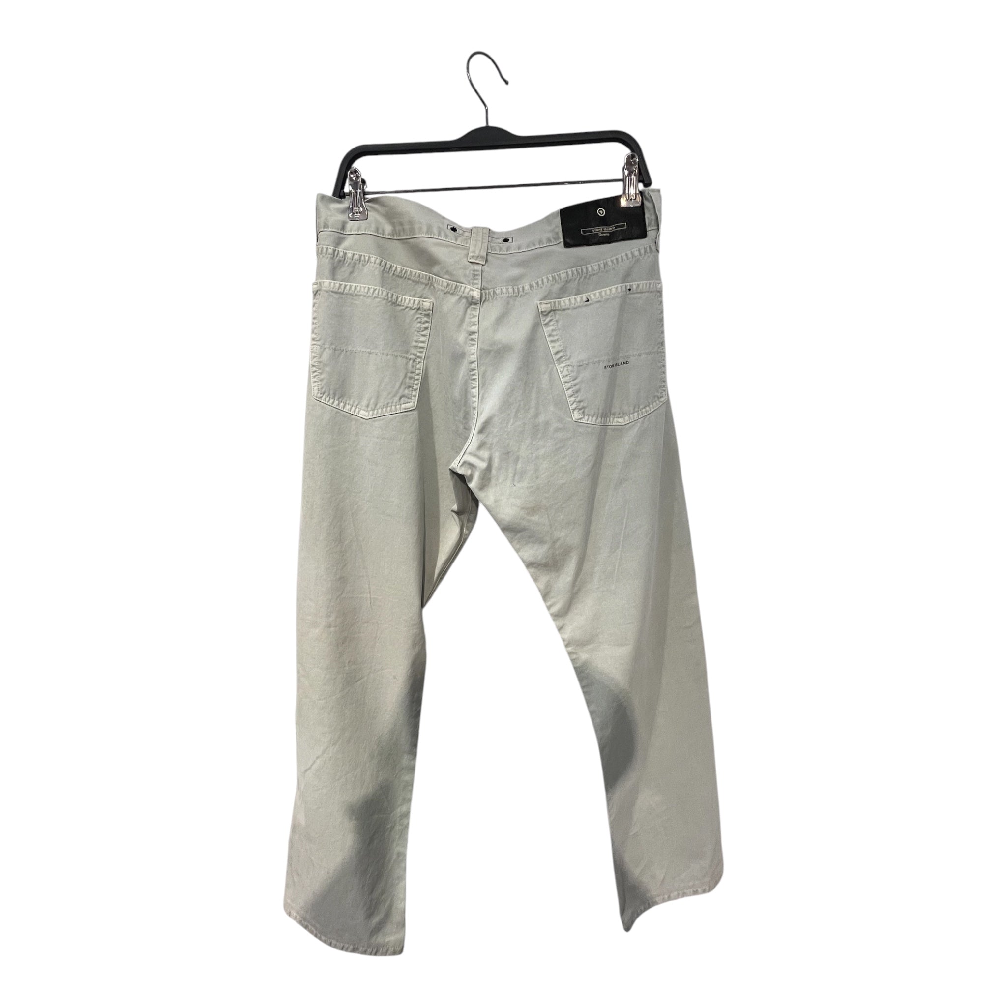 STONE ISLAND/Straight Pants/36/Denim/BLU/light blue denim wash view 2