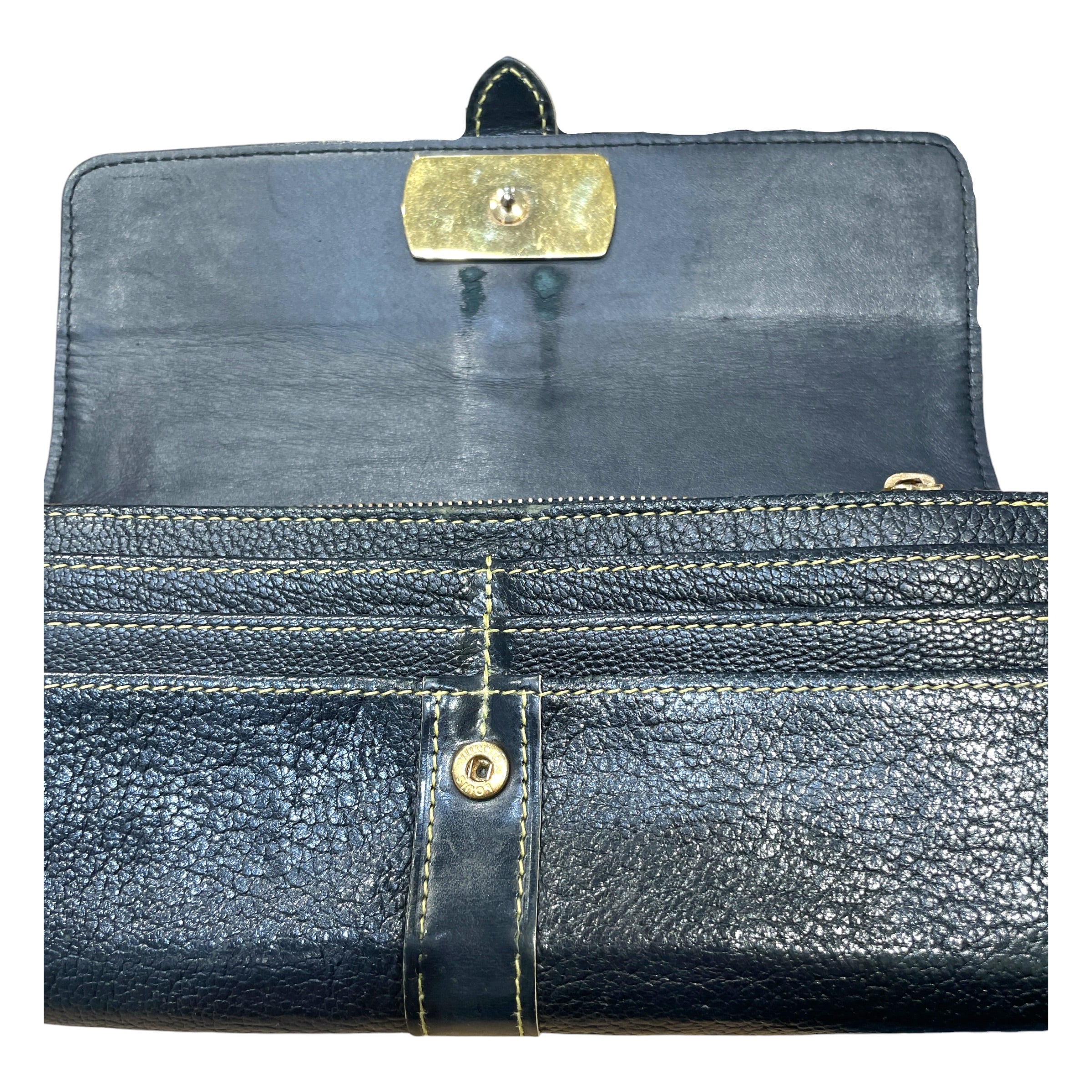 LOUIS VUITTON/Wallet/Monogram/Leather/BLK/L's/Suhali Le Favori Wallet view 3