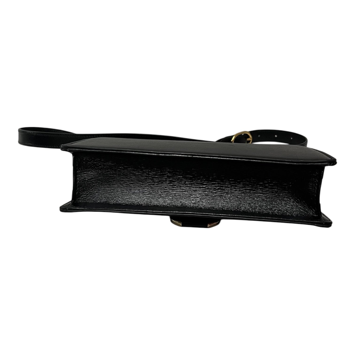 GUCCI/Hand Bag/Leather/BLK/torchon view 4