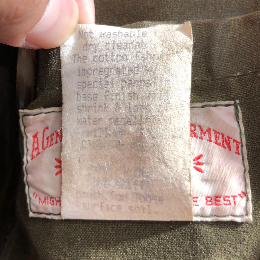 FILSON/Vintage/Jacket/XXL/Cotton/GRN/WAXED COTTON CANVAS BUTTON UP view 4