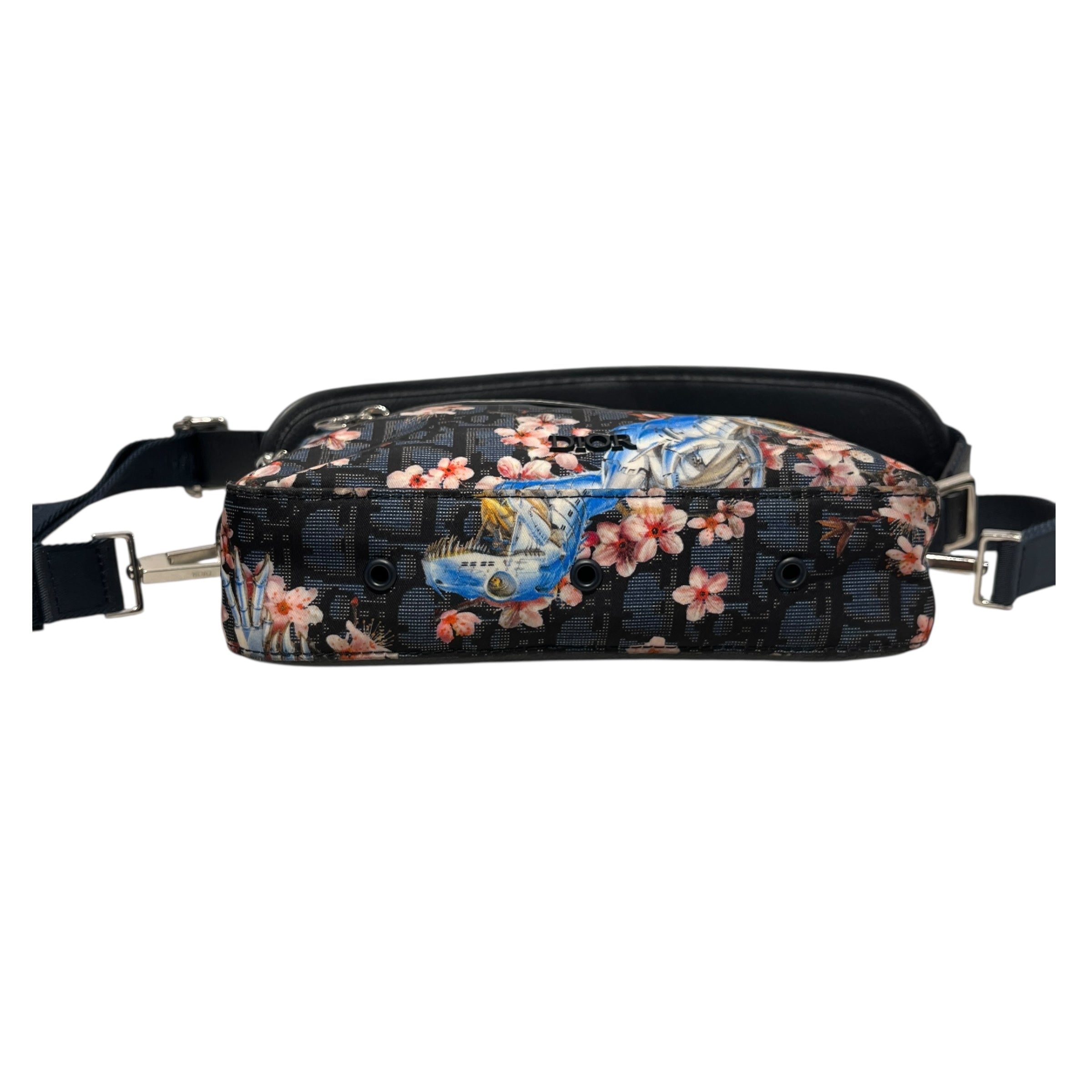 SOROYAMA/Christian Dior/Cross Body Bag/Monogram/NVY/FLORAL SAFARI MESSENGER view 4