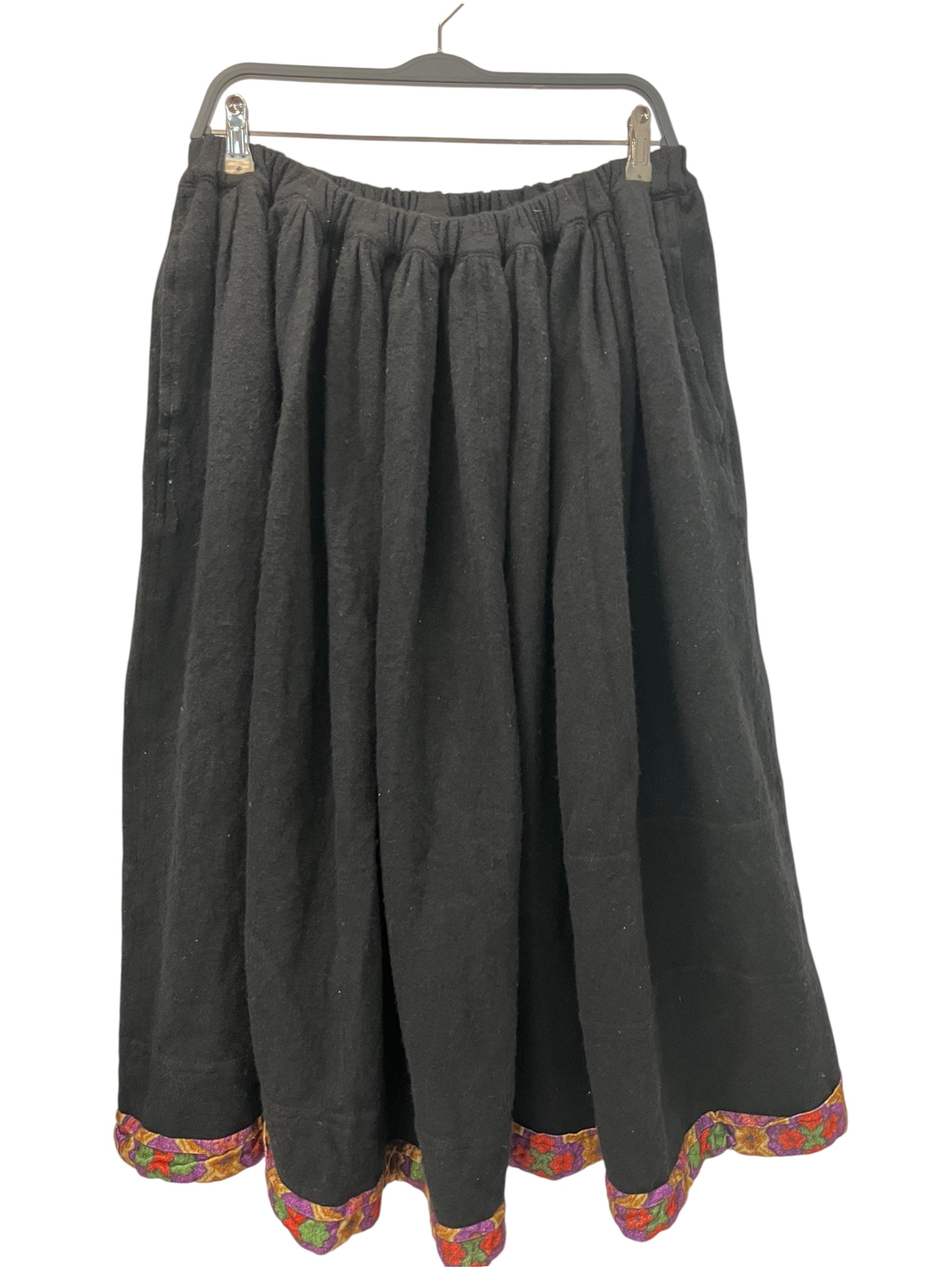Tao COMME des GARCONS/Skirt/M/Black/Wool/TJ-S016 view 1