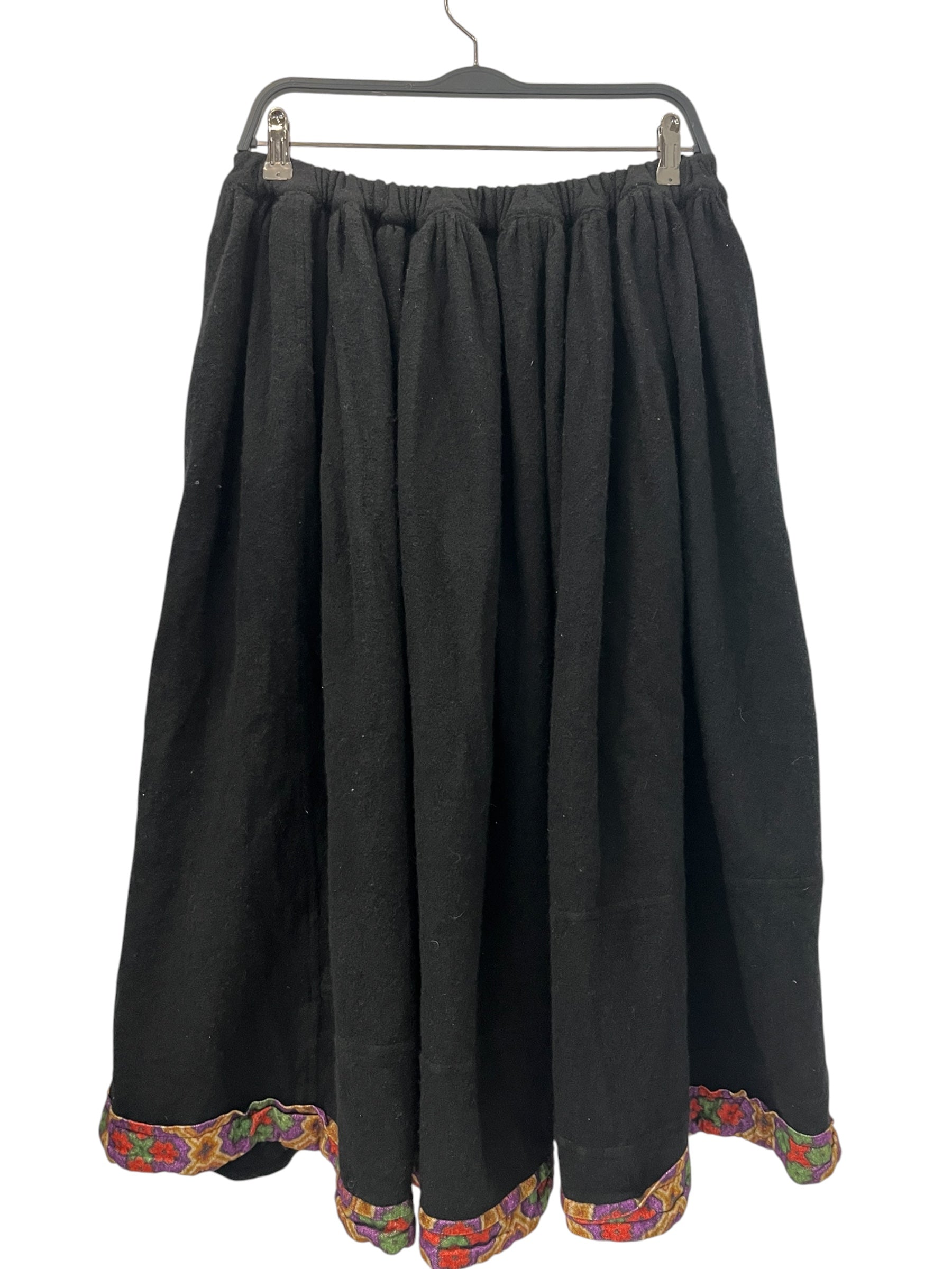 Tao COMME des GARCONS/Skirt/M/Black/Wool/TJ-S016 view 2