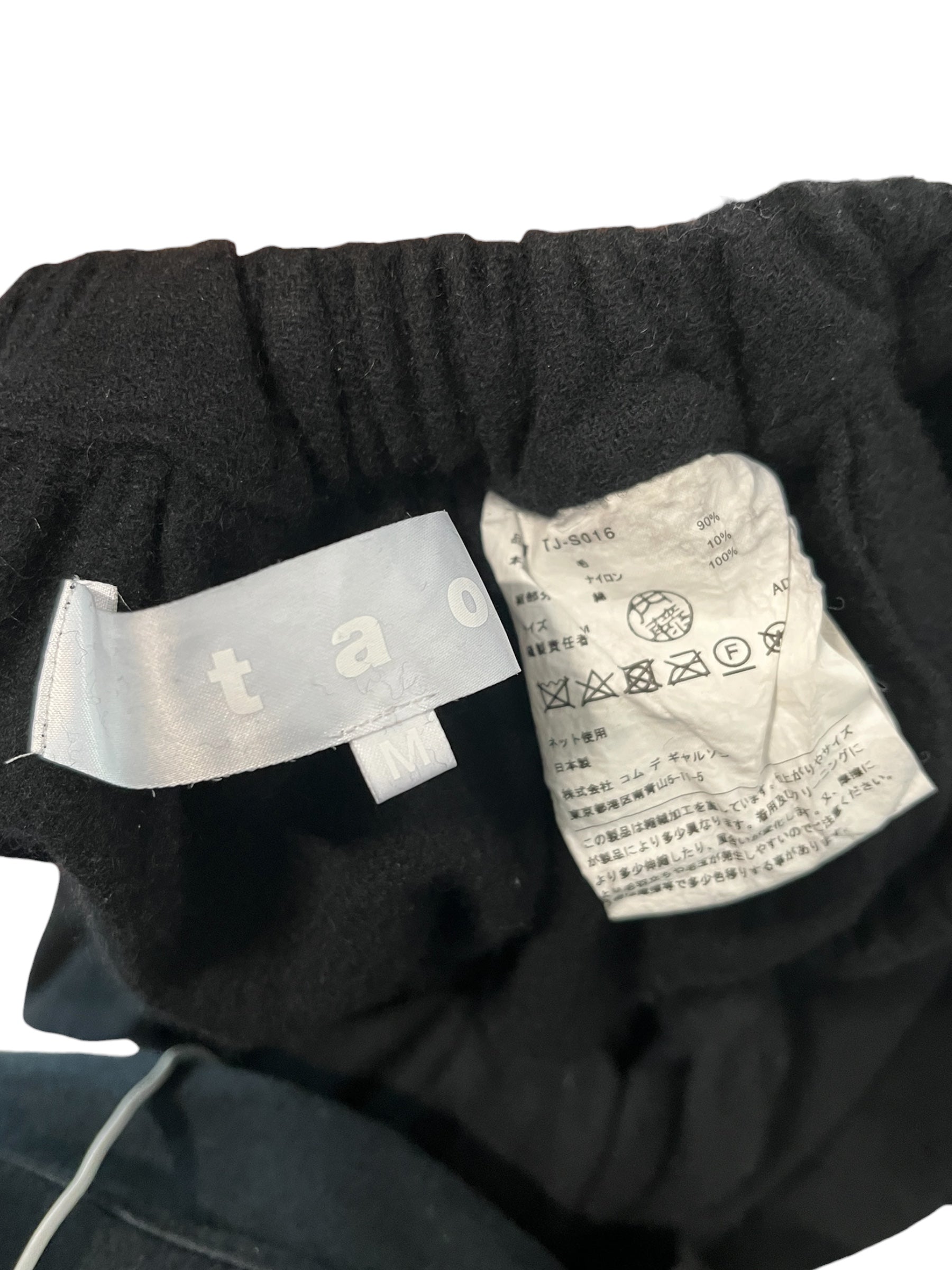 Tao COMME des GARCONS/Skirt/M/Black/Wool/TJ-S016 view 3