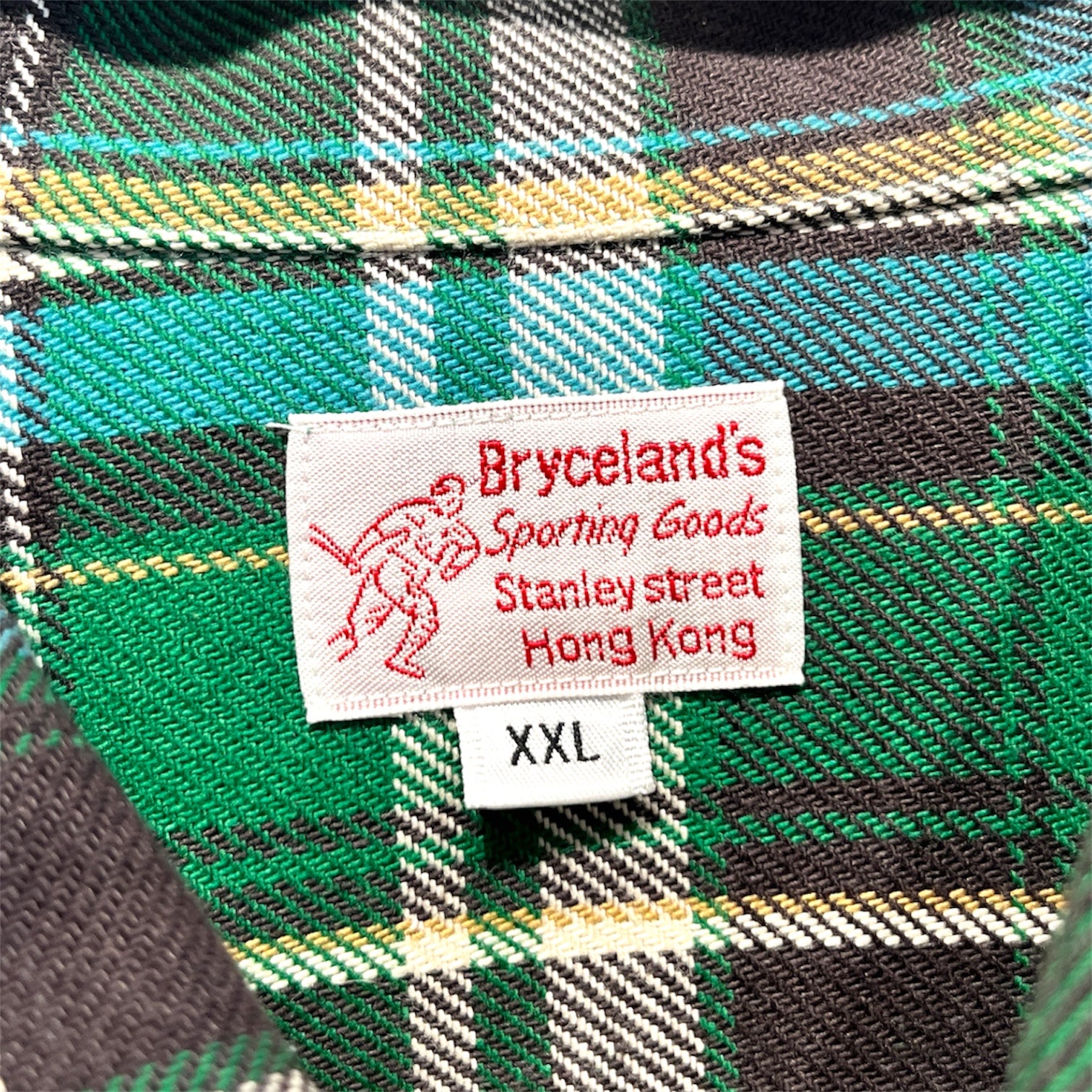 Bryceland's/Blouson/XXL/Cotton/GRN/Plaid/Green Blue Check view 3