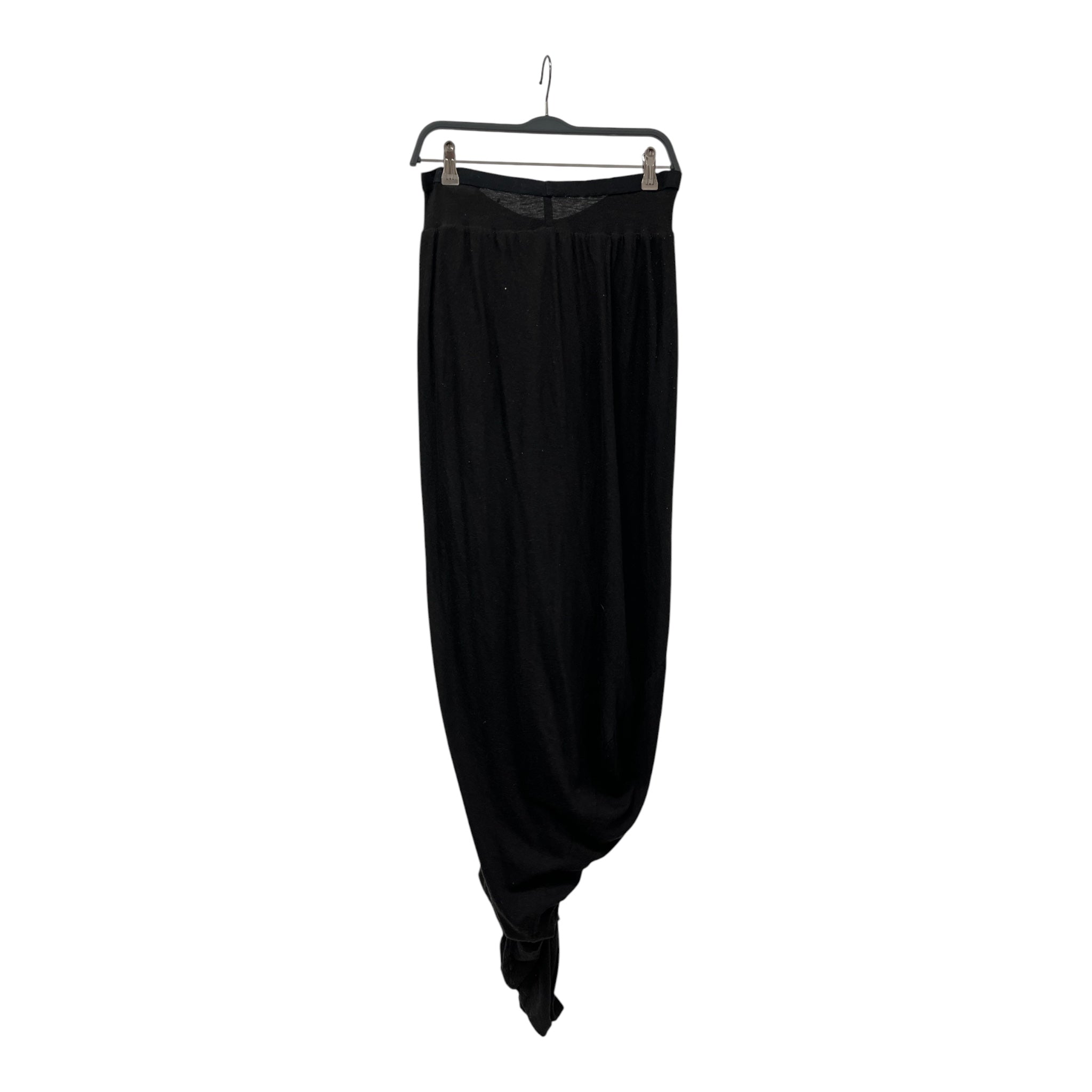 Rick Owens Lilies/SL Dress/10/Rayon/BLK/Maxi Length/RUFFLED TRIANGLE BUNCH view 1